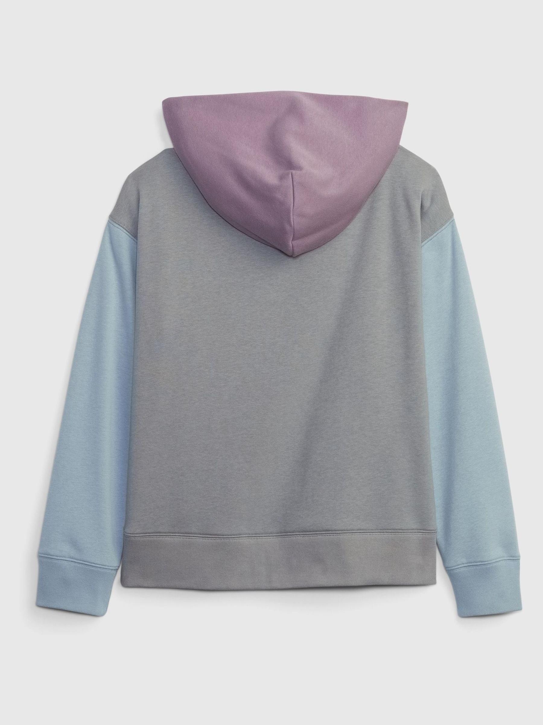 Grey 1969 Colourblock Arch Logo Hoodie (4-13yrs) - Image 2 of 3