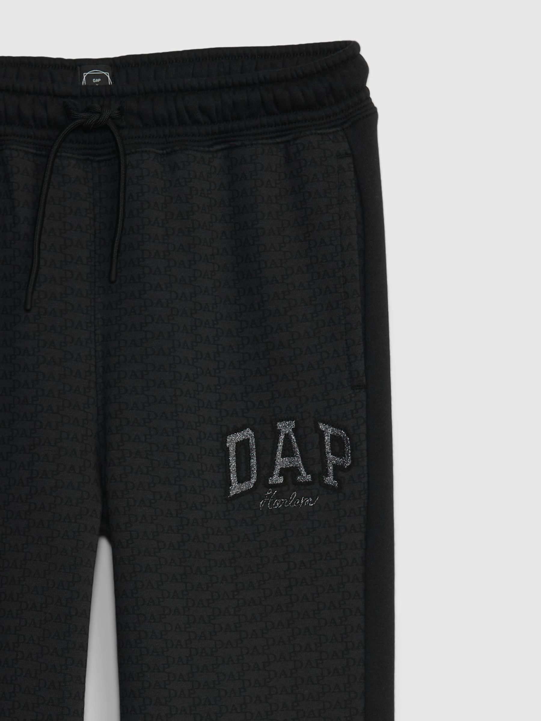 Black Dapper Dan Logo Kids Joggers (4-13yrs) - Image 4 of 4