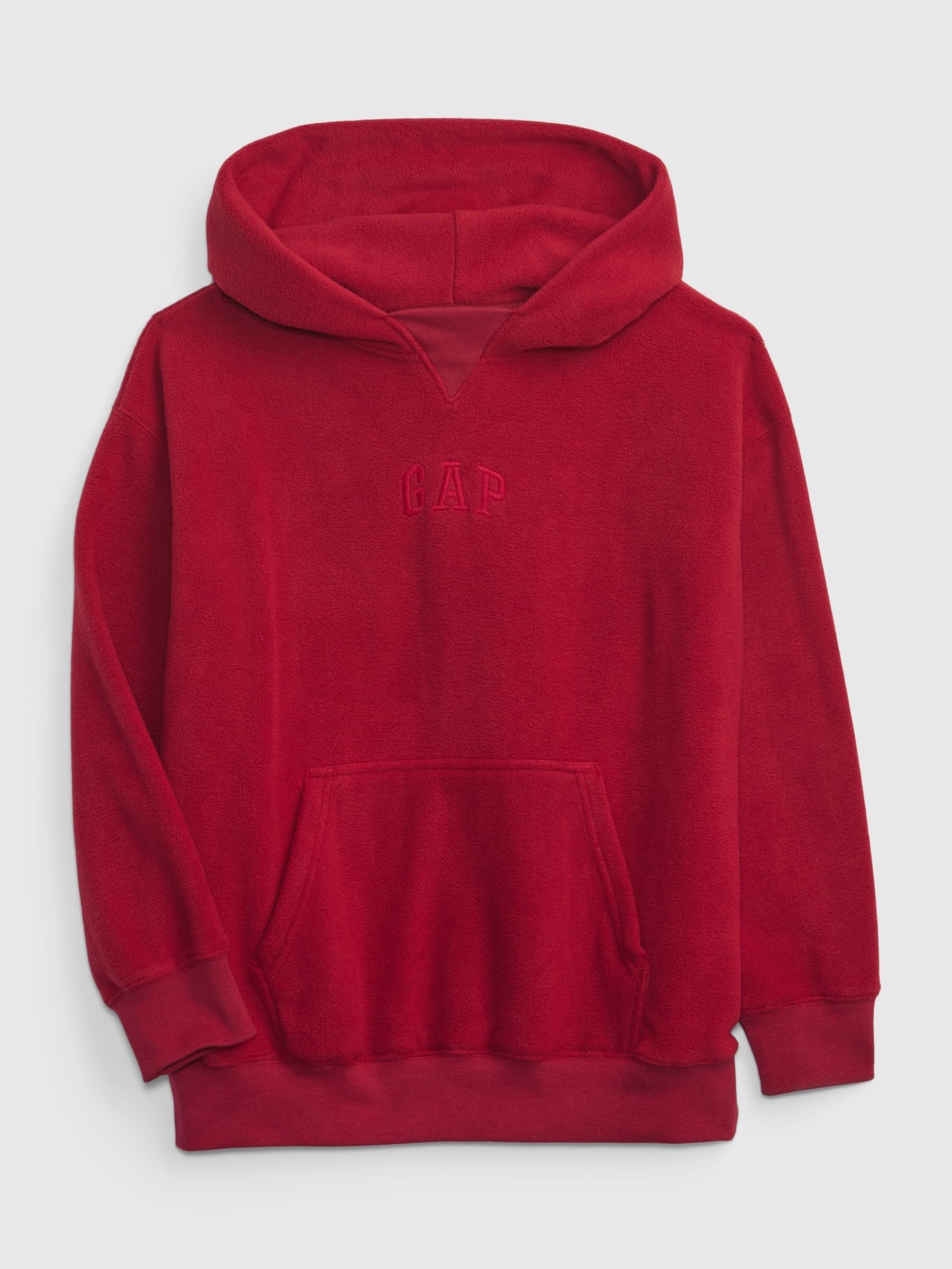 Red Mini Logo Pullover Hoodie - Image 1 of 1
