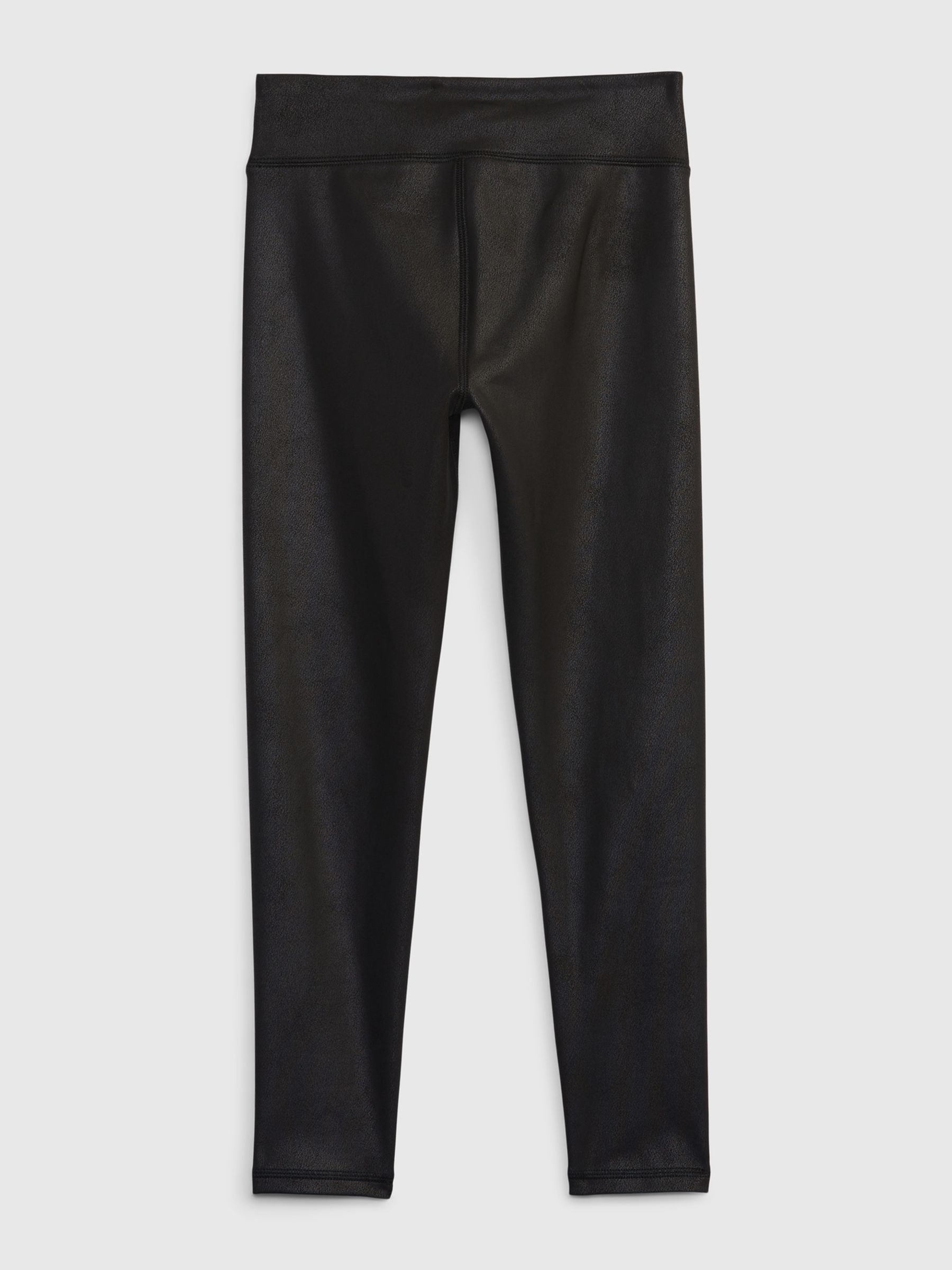 Black Faux Leather Leggings (4-13yrs) - Image 1 of 1