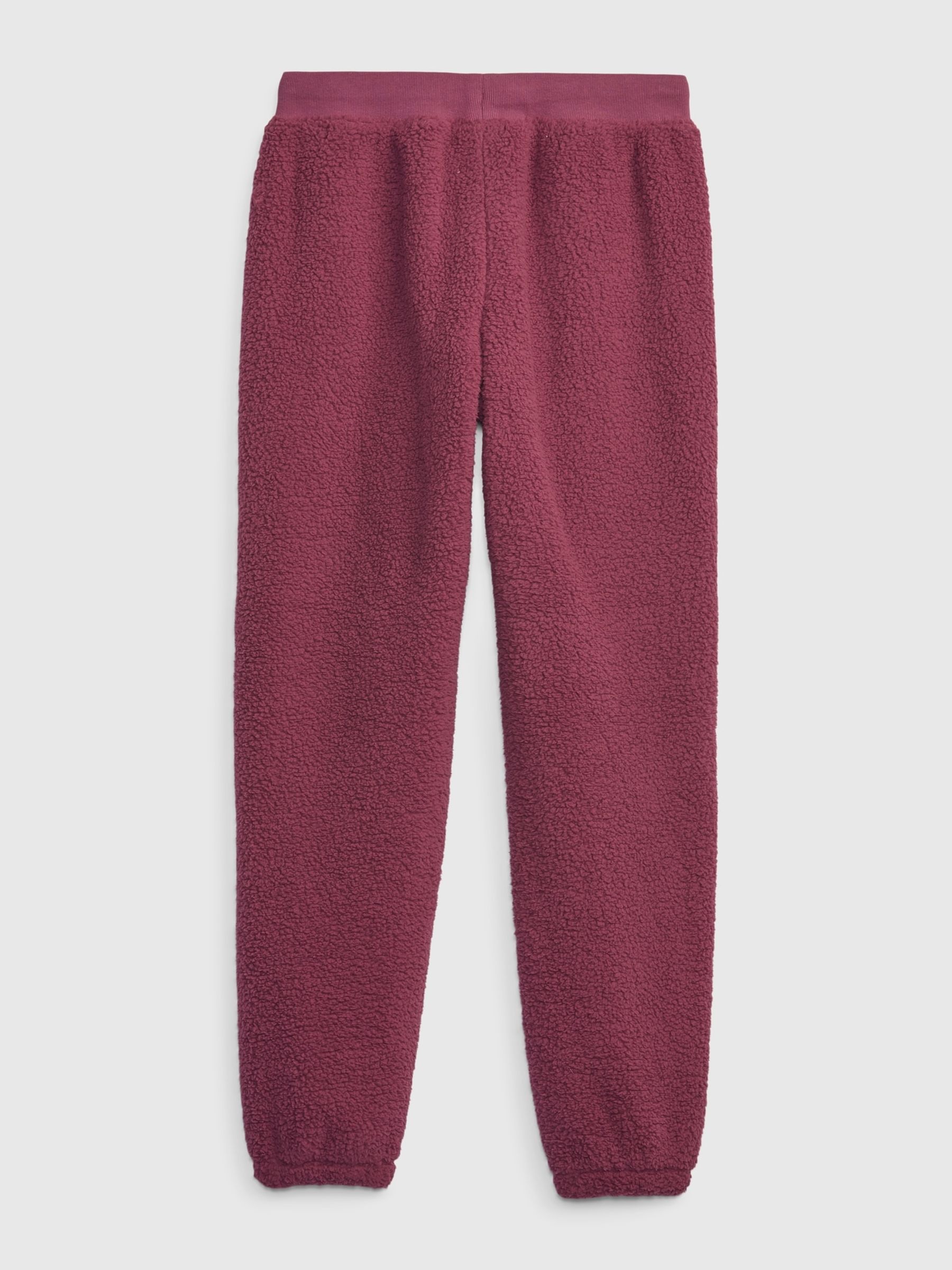 Red Logo Sherpa Joggers - Image 2 of 2