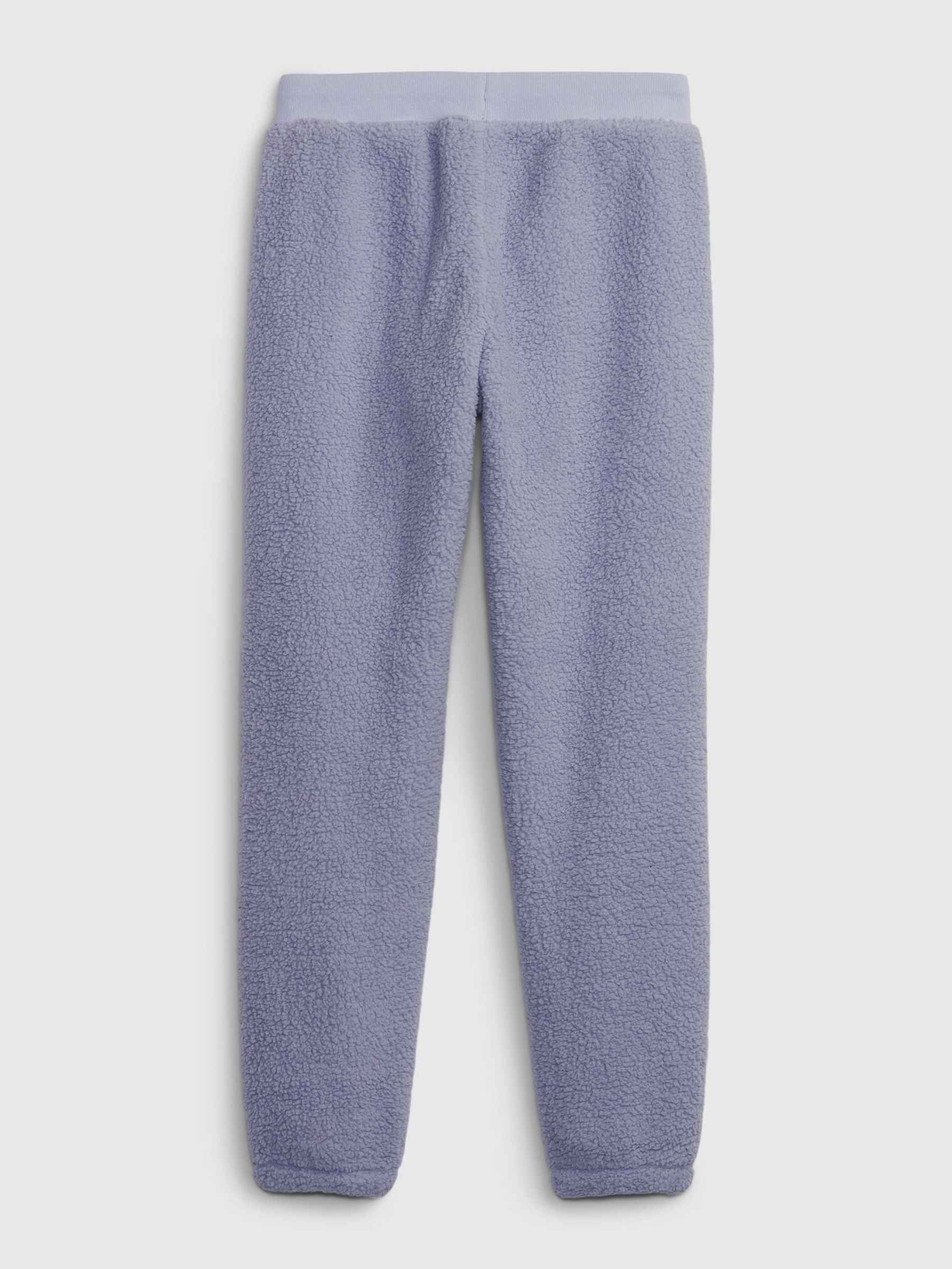 Purple Logo Sherpa Joggers - Image 2 of 3