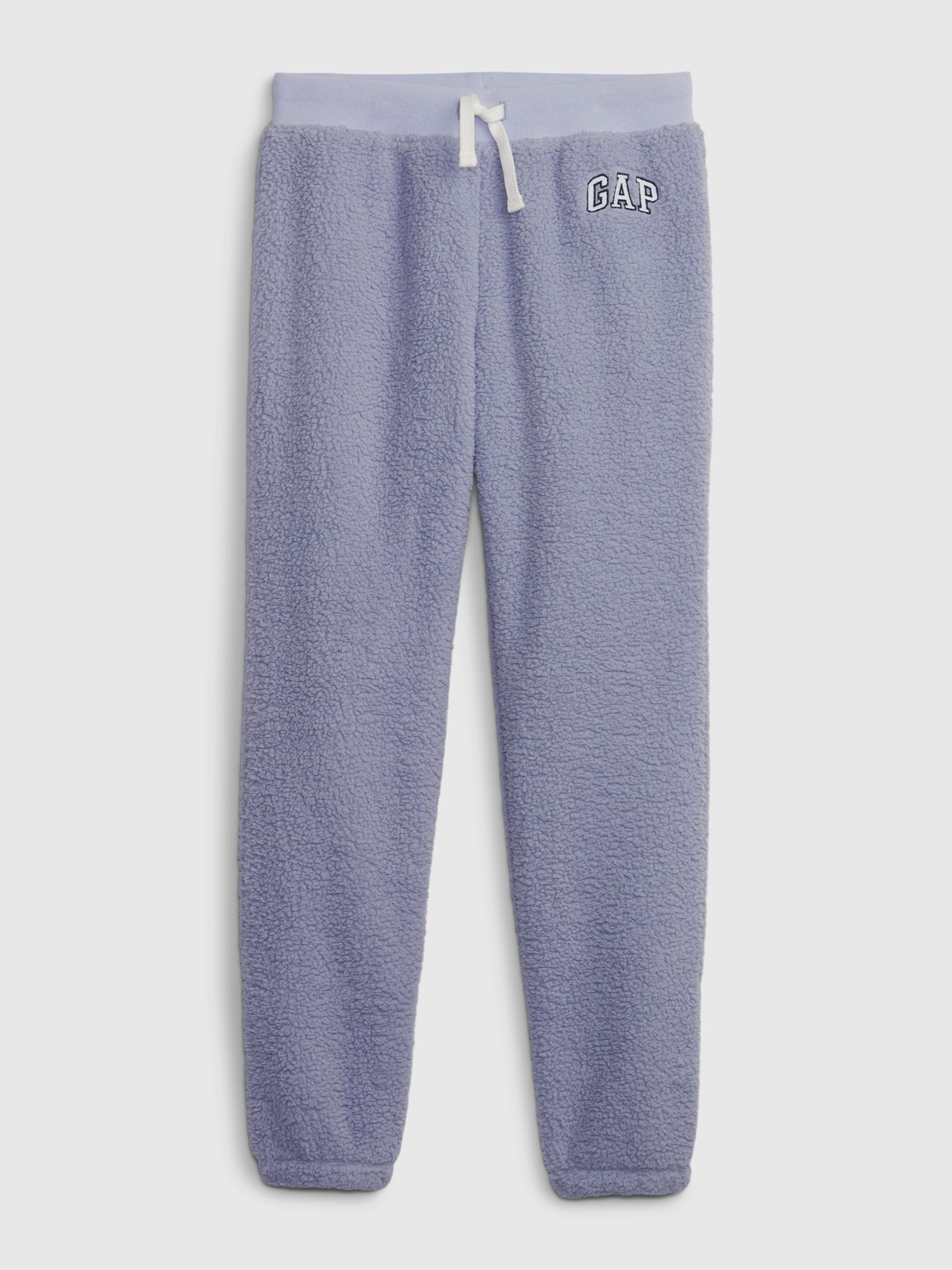 Purple Logo Sherpa Joggers - Image 3 of 3