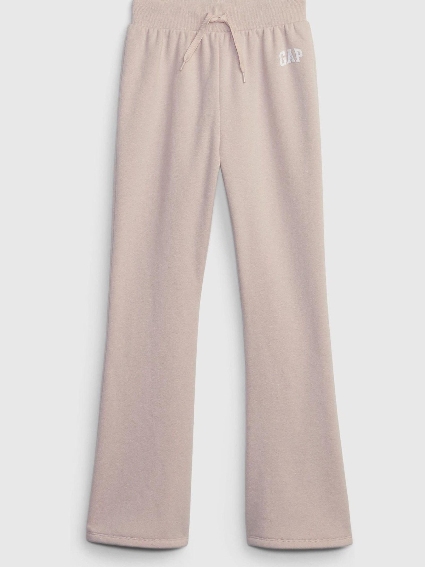 Pink Arch Logo Flare Joggers (4-13yrs) - Image 1 of 1