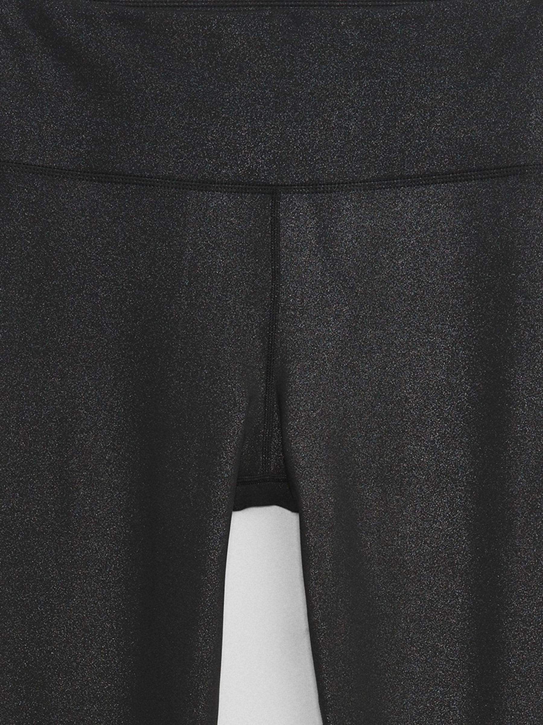Black High Rise Glitter Leggings - Image 4 of 4