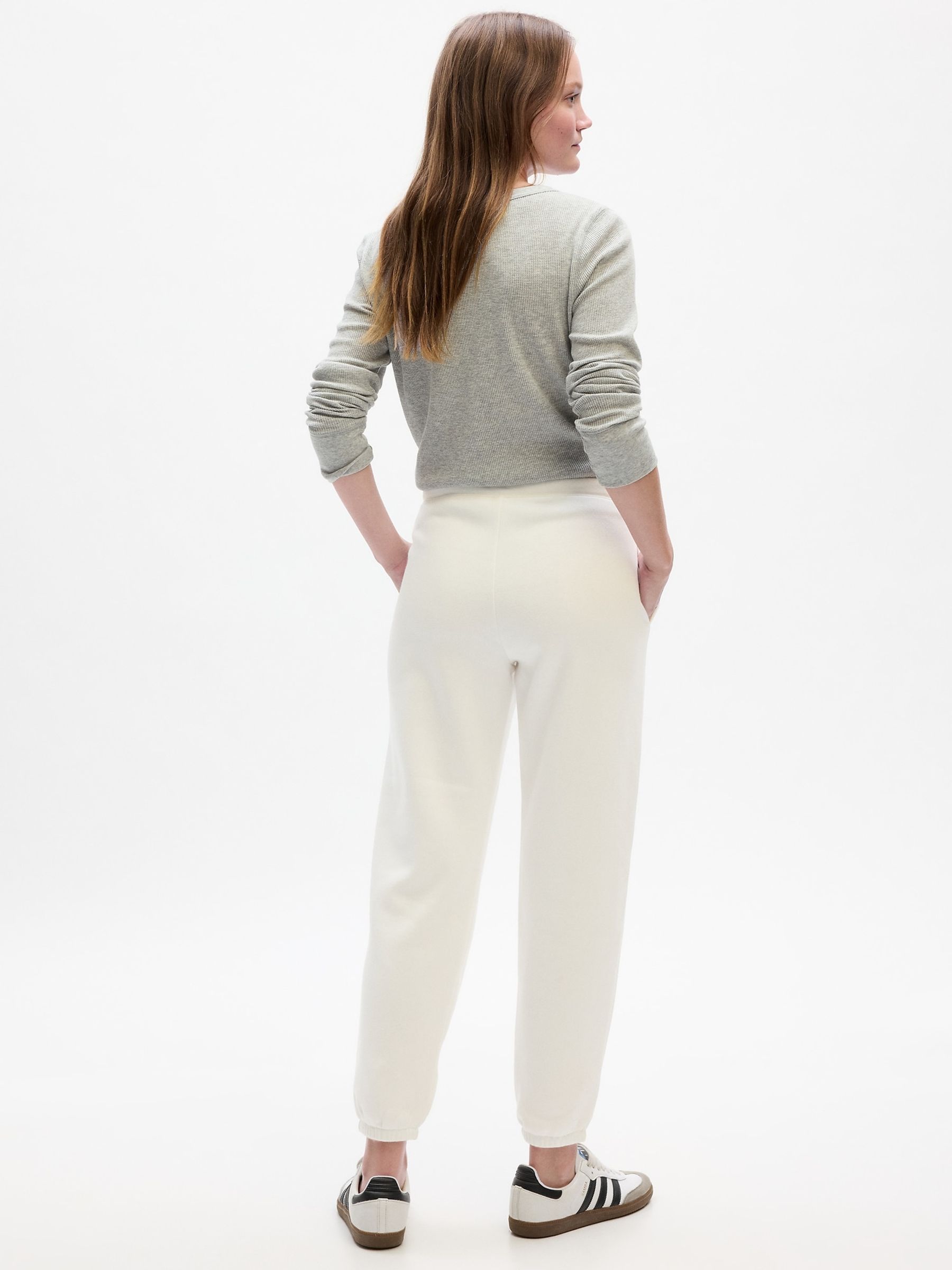 White Arch Logo Pull On Joggers - Image 2 of 3