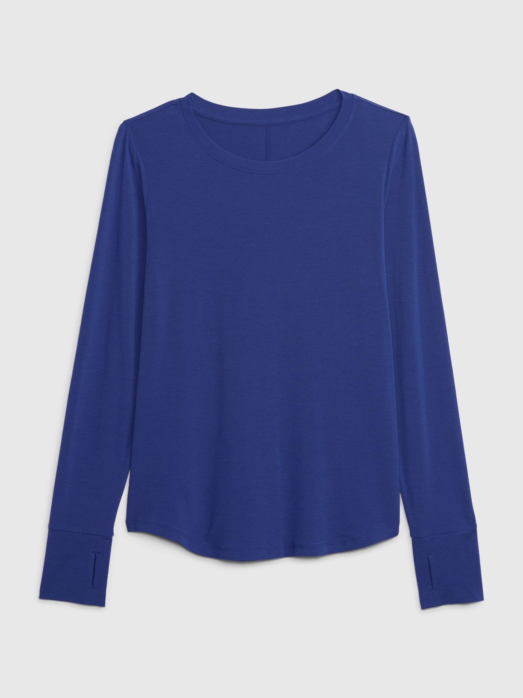 Blue Soft Breathe Long Sleeve T-Shirt - Image 4 of 4