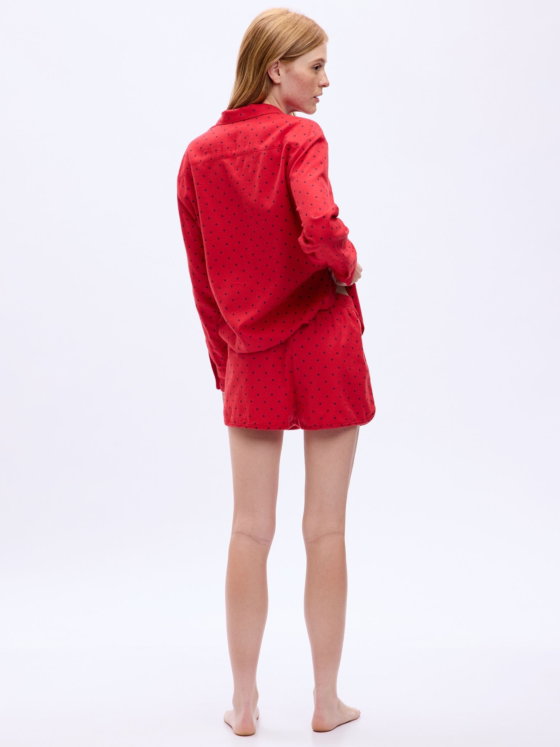 Red Soft Print Pyjama Bottoms - Image 2 of 2
