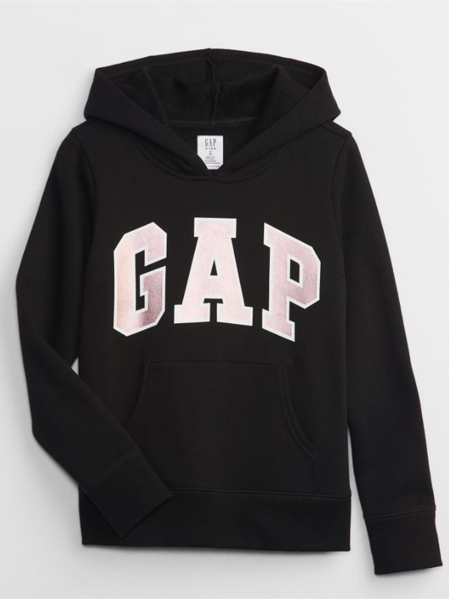 Black/Gold Logo Hoodie (4-13yrs) - Image 4 of 6