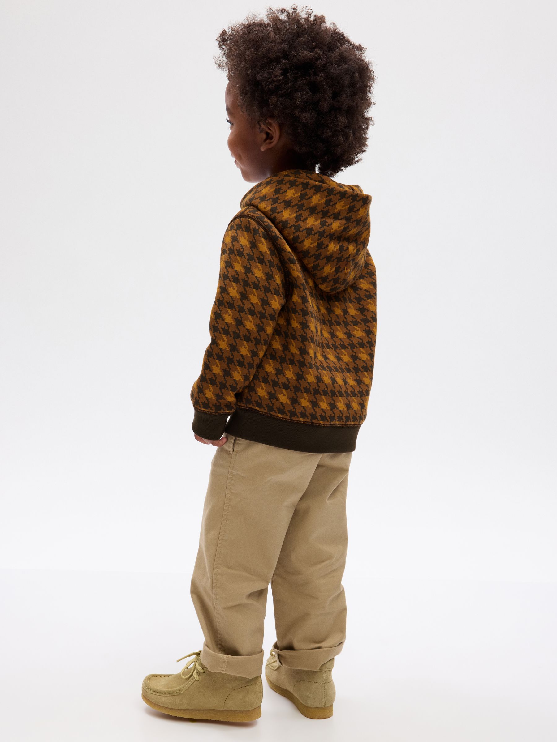 Brown Dapper Dan Toddler Logo Hoodie (12mths-5yrs) - Image 2 of 5