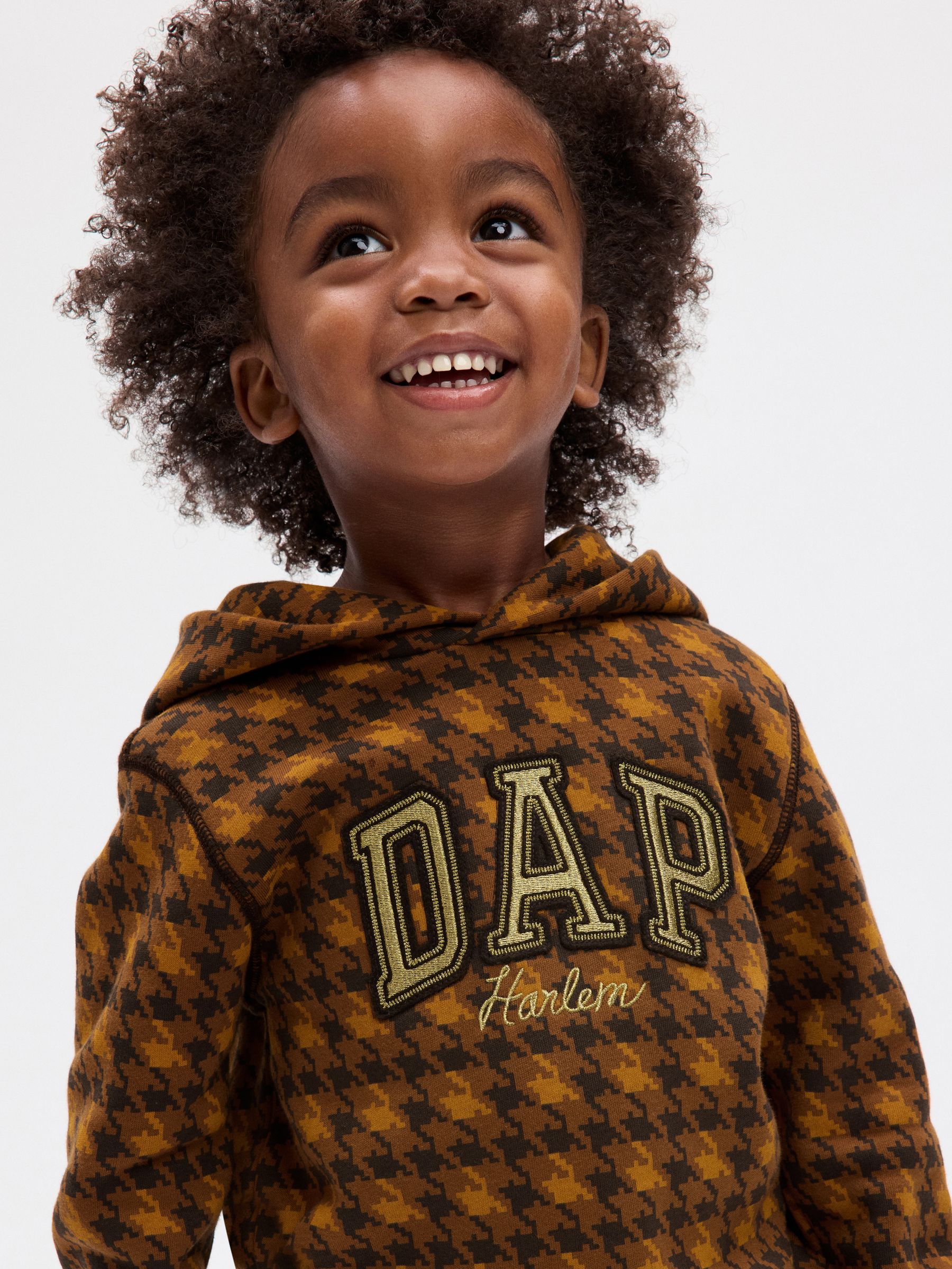 Brown Dapper Dan Toddler Logo Hoodie (12mths-5yrs) - Image 3 of 5