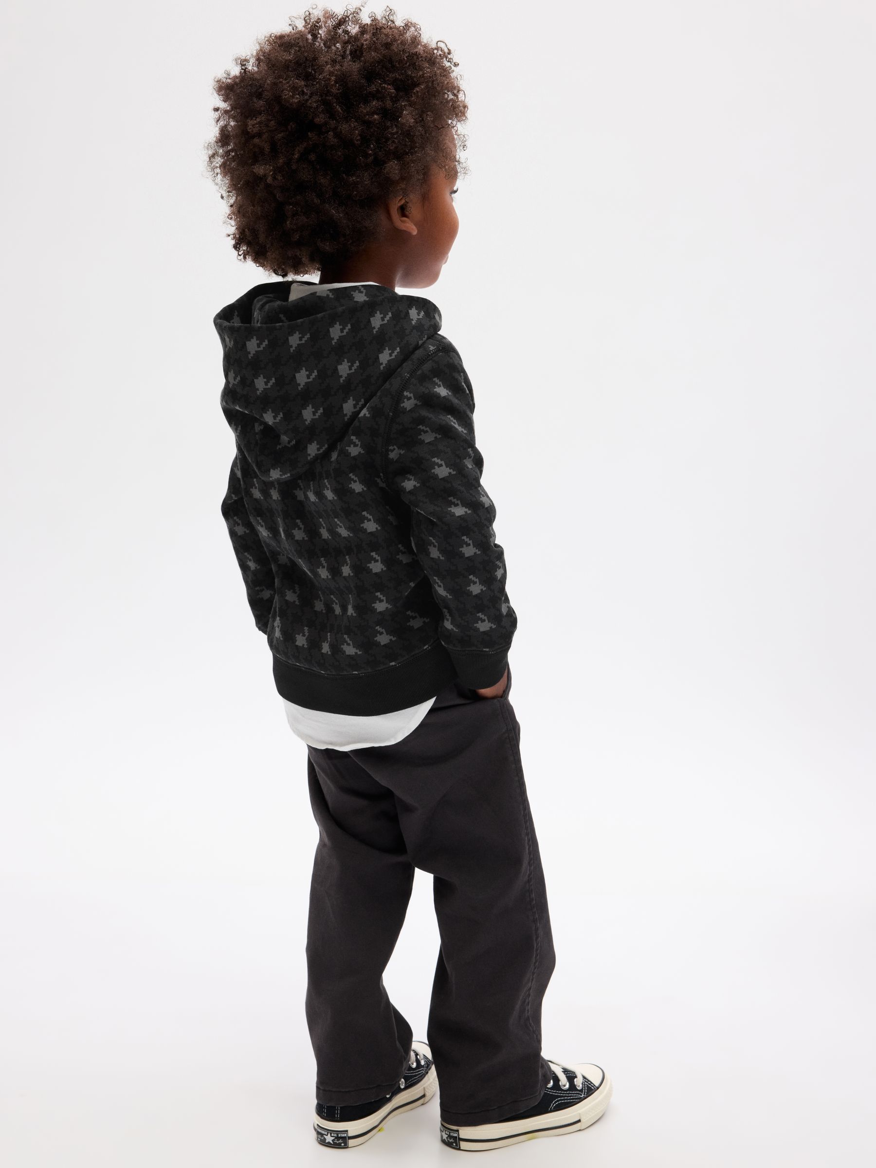 Grey Dapper Dan Toddler Logo Hoodie (12mths-5yrs) - Image 2 of 5