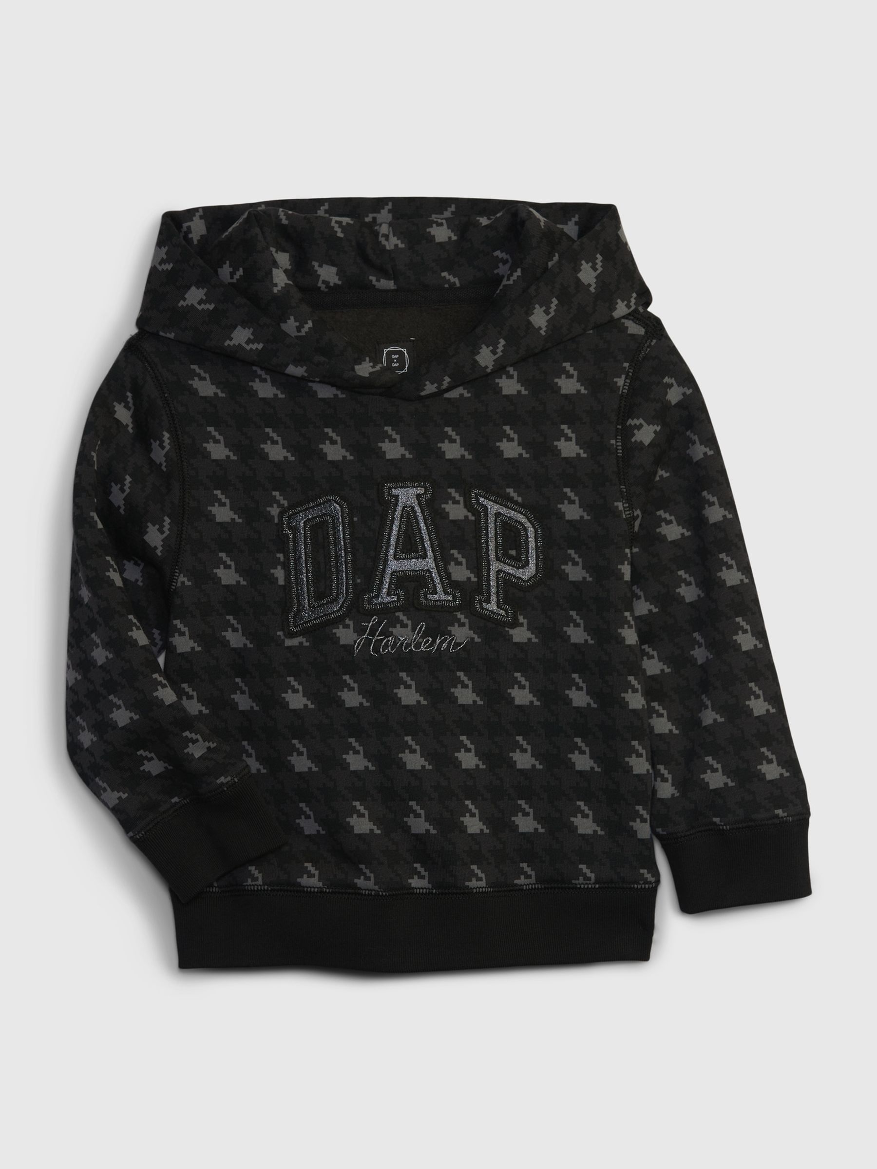 Grey Dapper Dan Toddler Logo Hoodie (12mths-5yrs) - Image 4 of 5