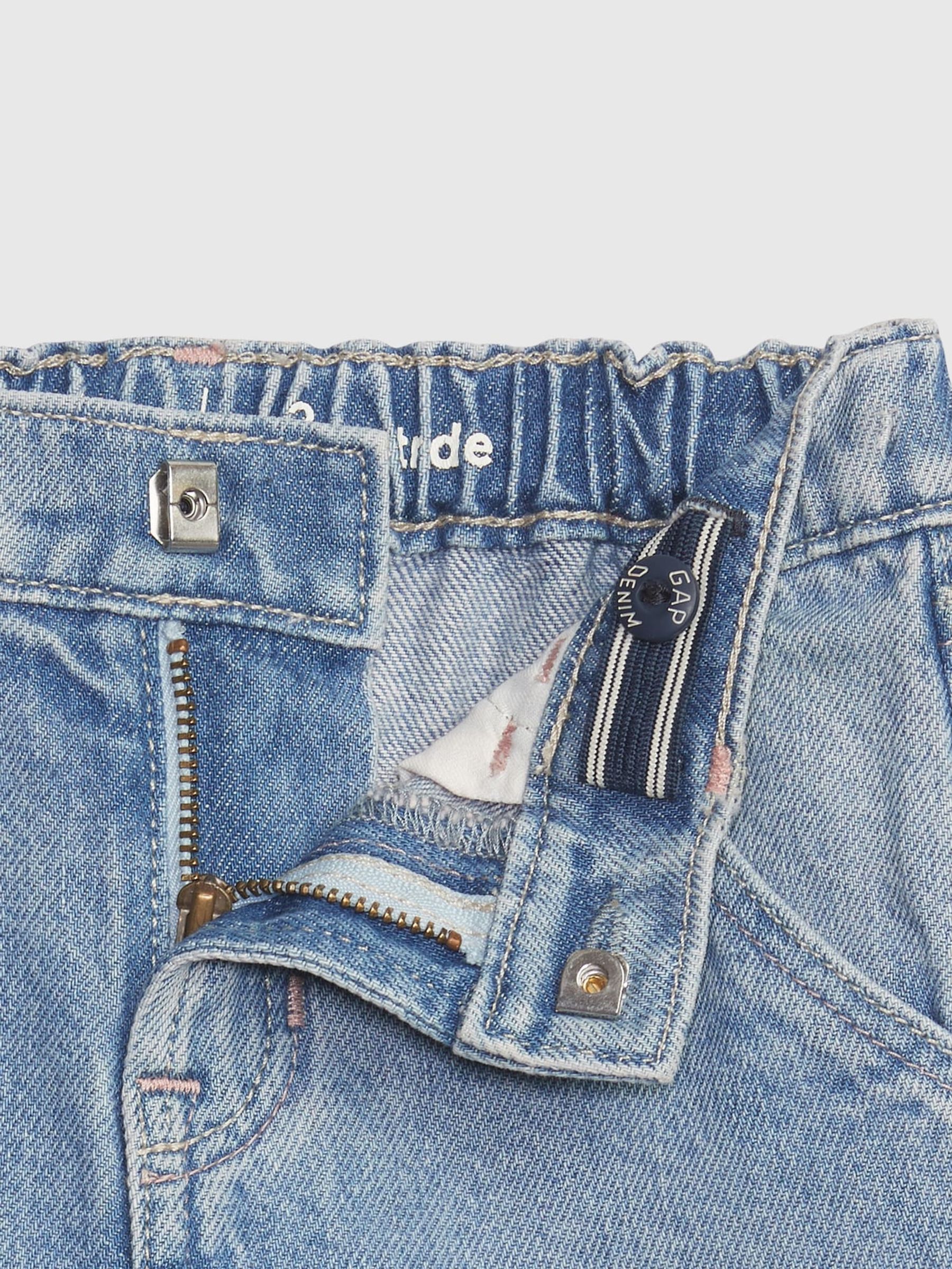 Light Wash Blue Stride Cargo Washwell Jeans (6mths-5yrs) - Image 3 of 3
