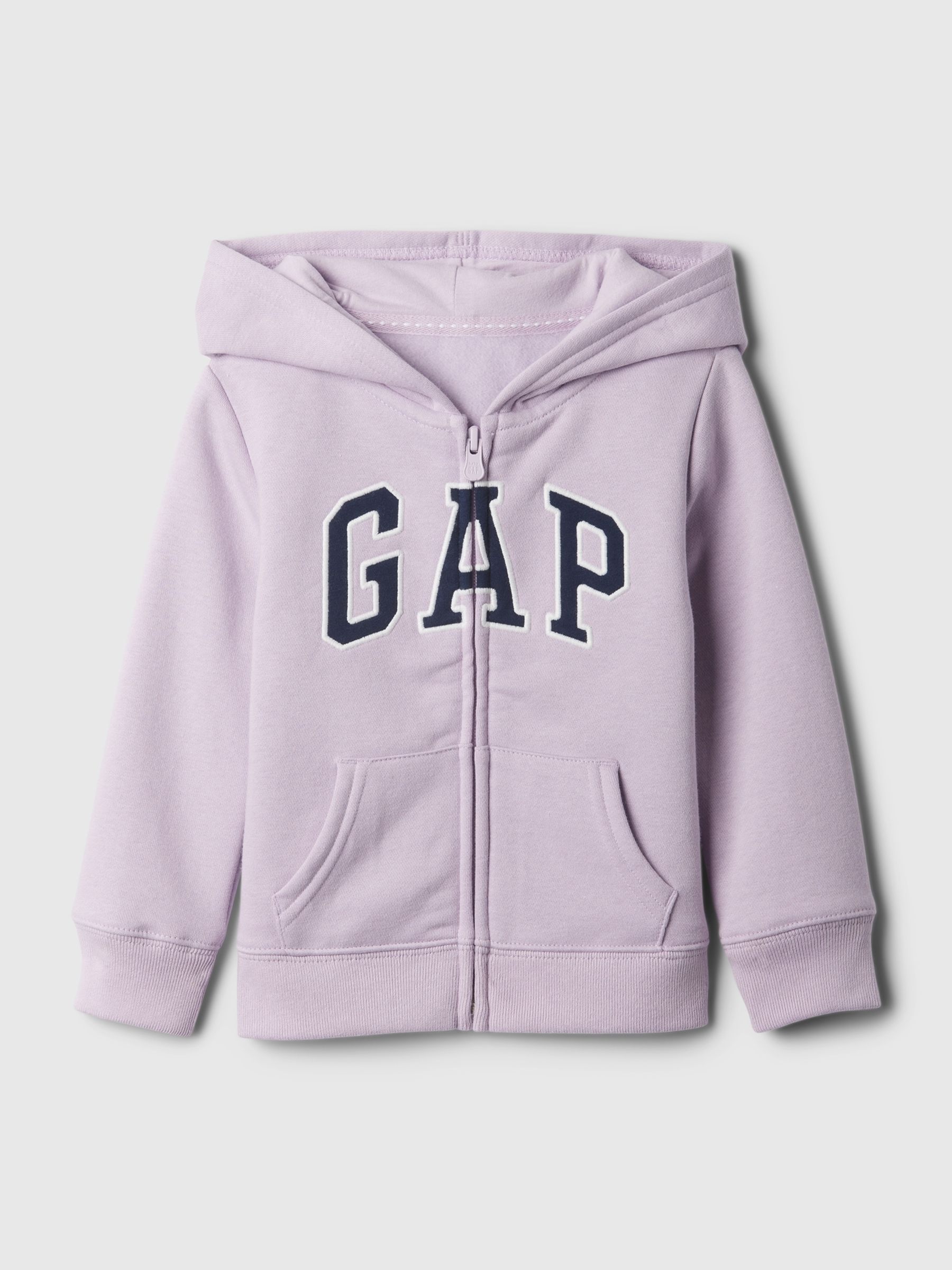 Purple Logo Zip Hoodie (Newborn-7yrs) - Image 1 of 3
