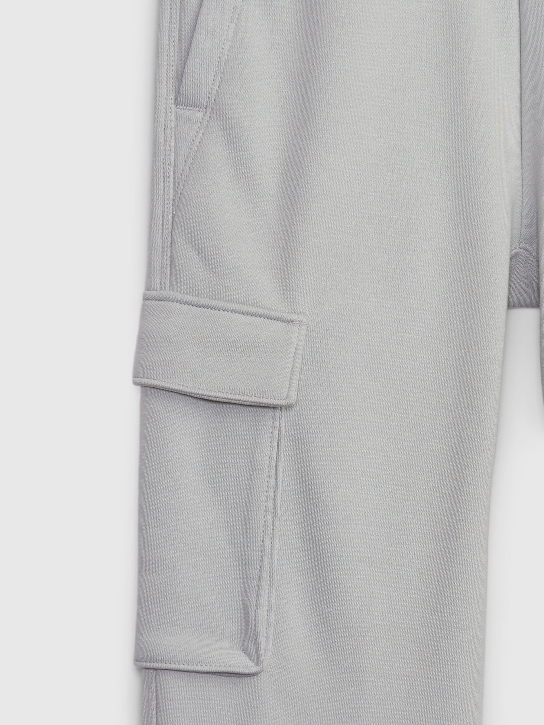 Grey Cargo Fleece Trousers (4-13yrs) - Image 3 of 3