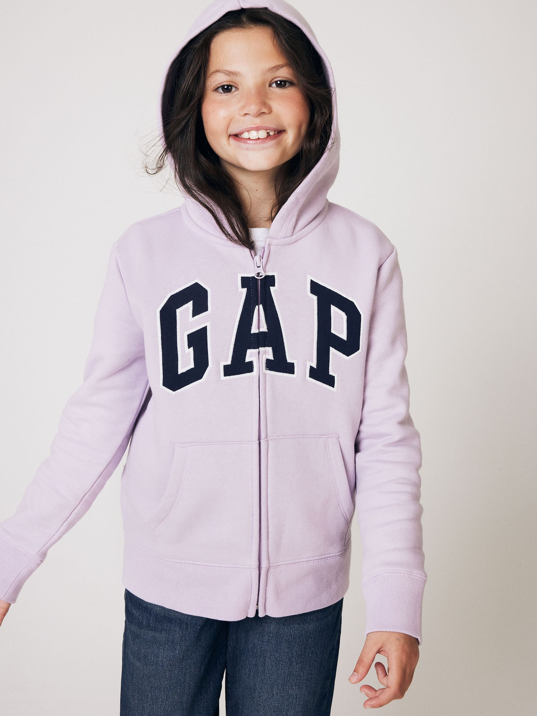 Purple Logo Hoodie (4-13yrs) - Image 1 of 9