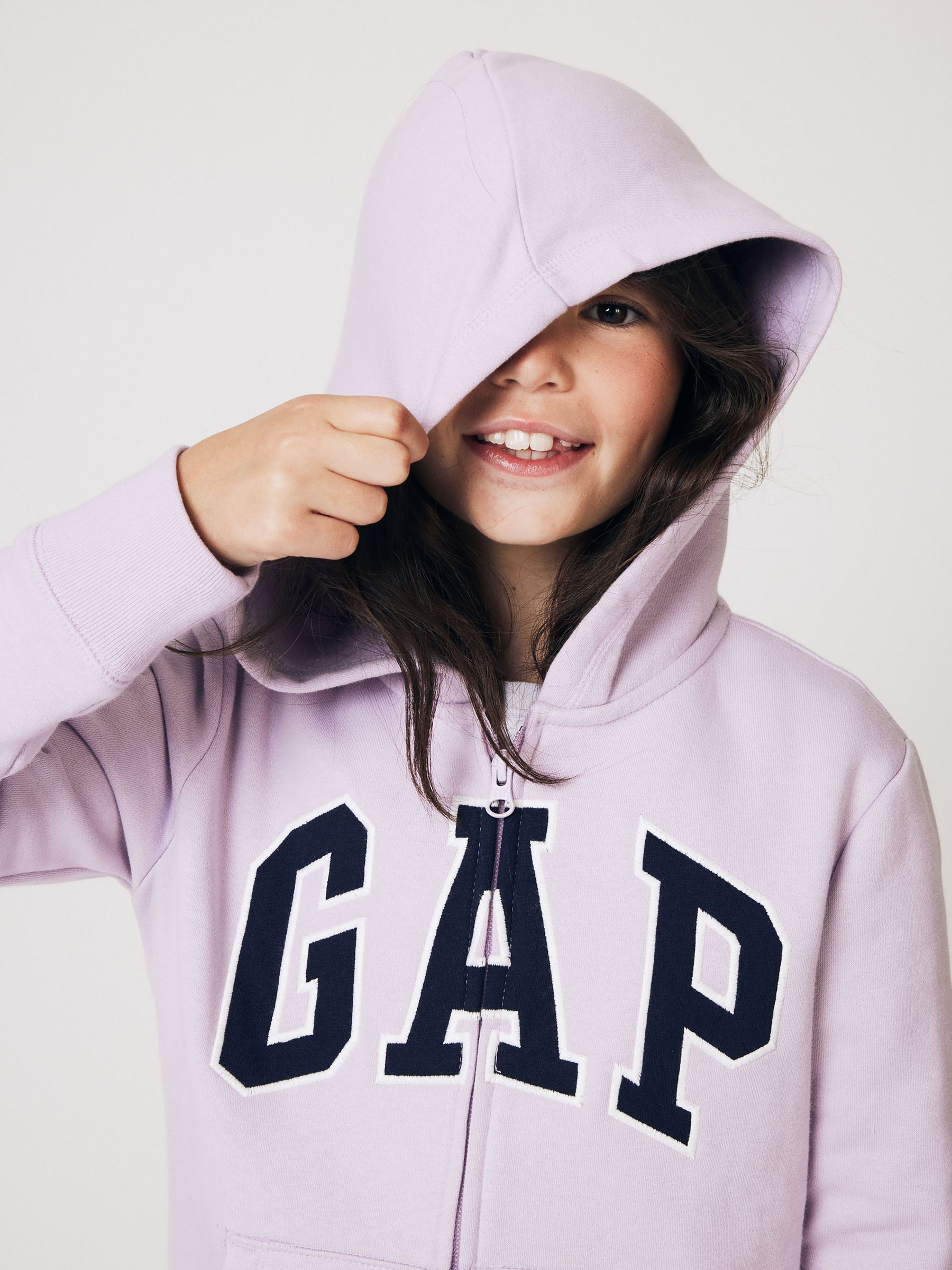 Purple Logo Hoodie (4-13yrs) - Image 5 of 9