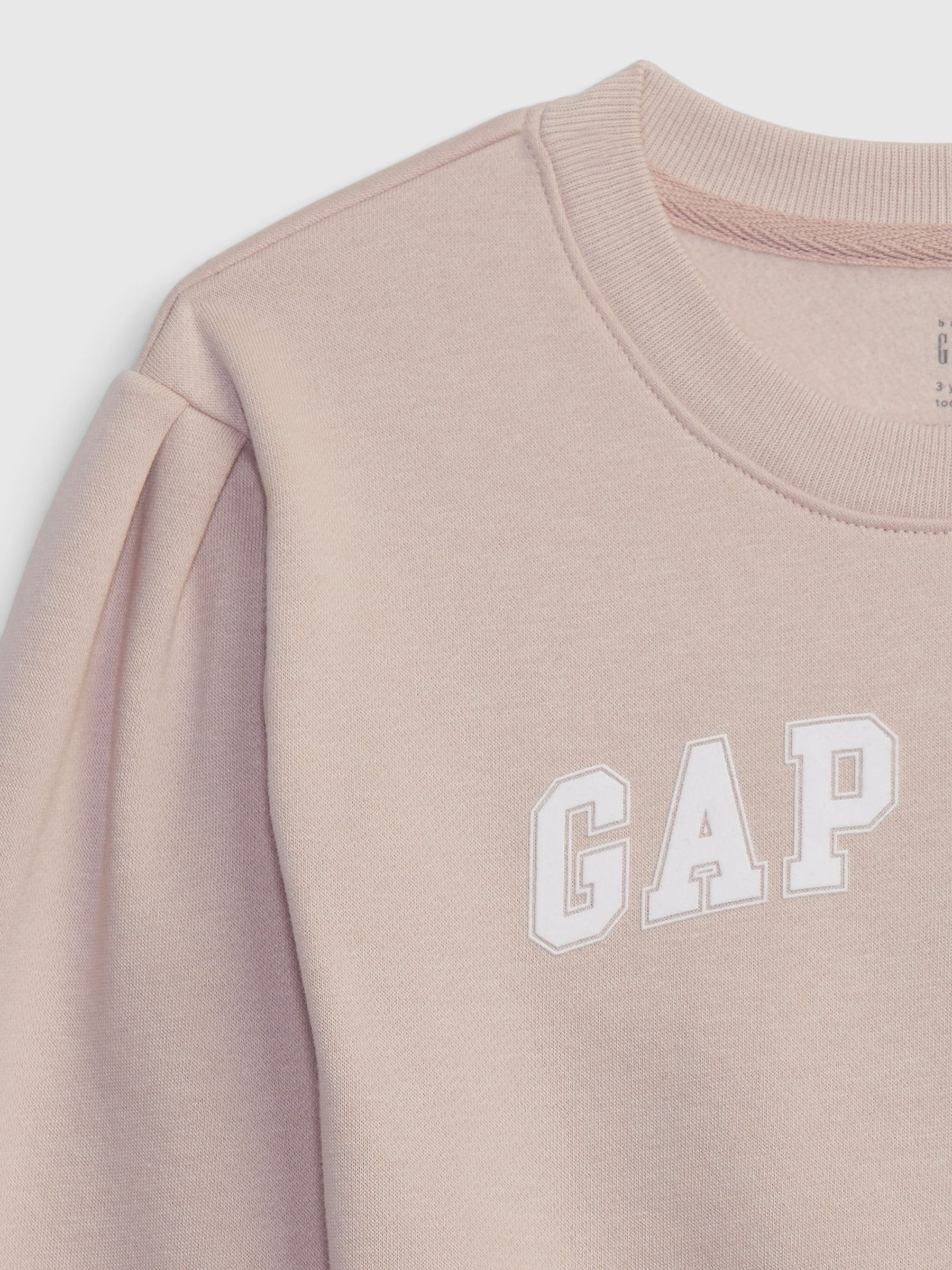 Pink 1969 Arch Logo Long Sleeve Crew Neck Sweatshirt (12mths-5yrs) - Image 3 of 3