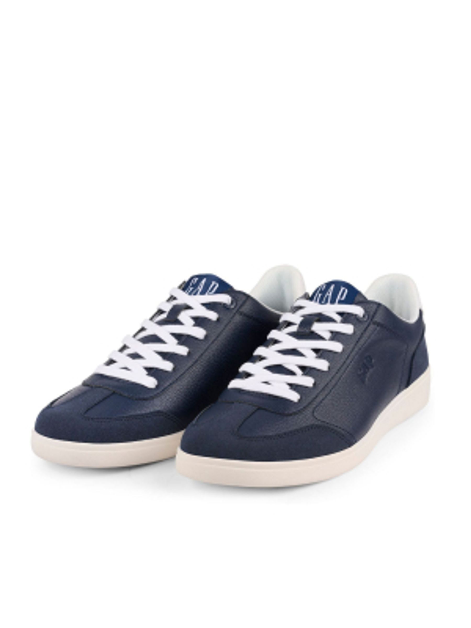 Navy Blue Seattle Low Top Trainers - Image 1 of 4