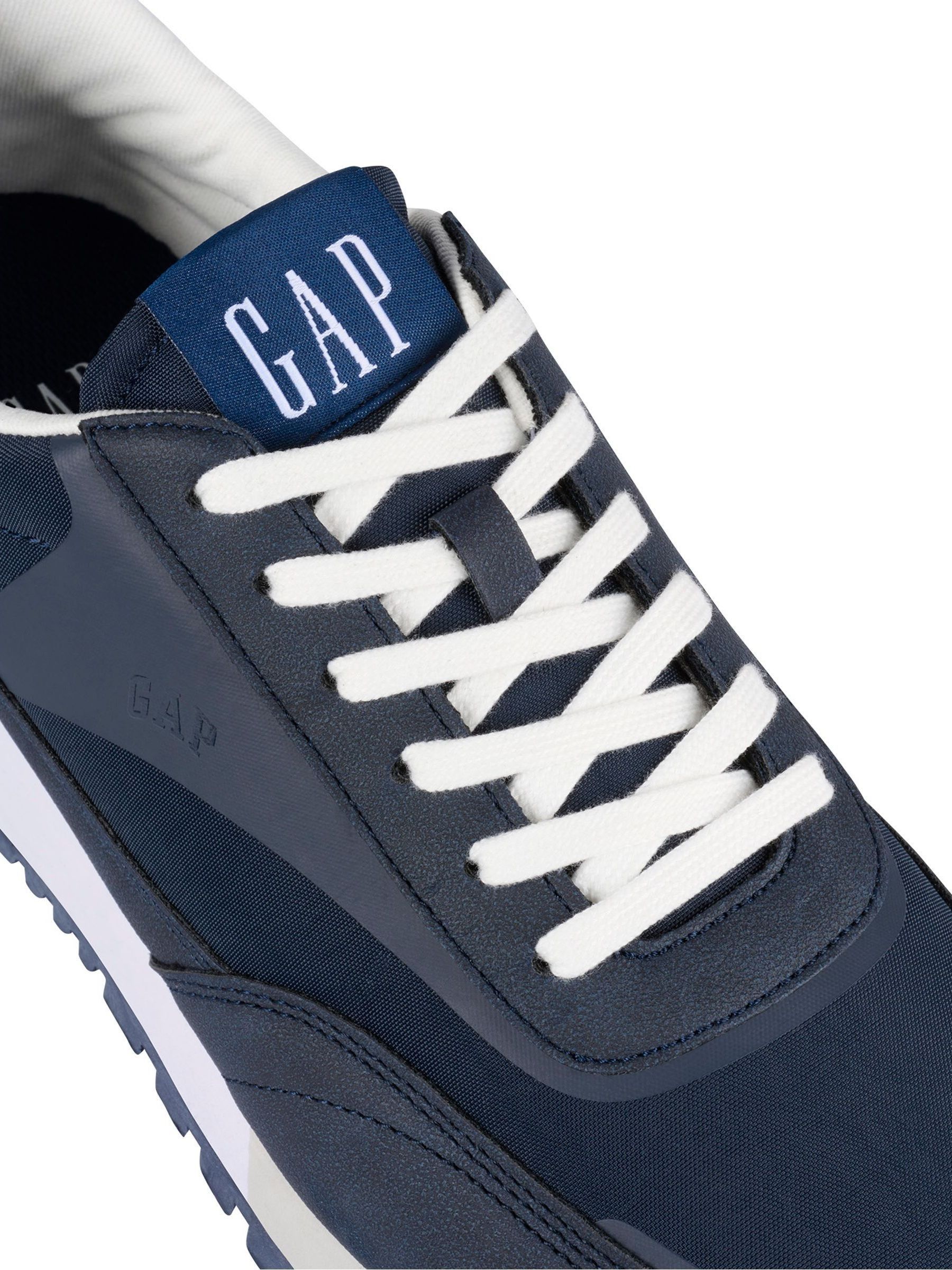 Navy Blue New York Low Top Trainers - Image 5 of 5