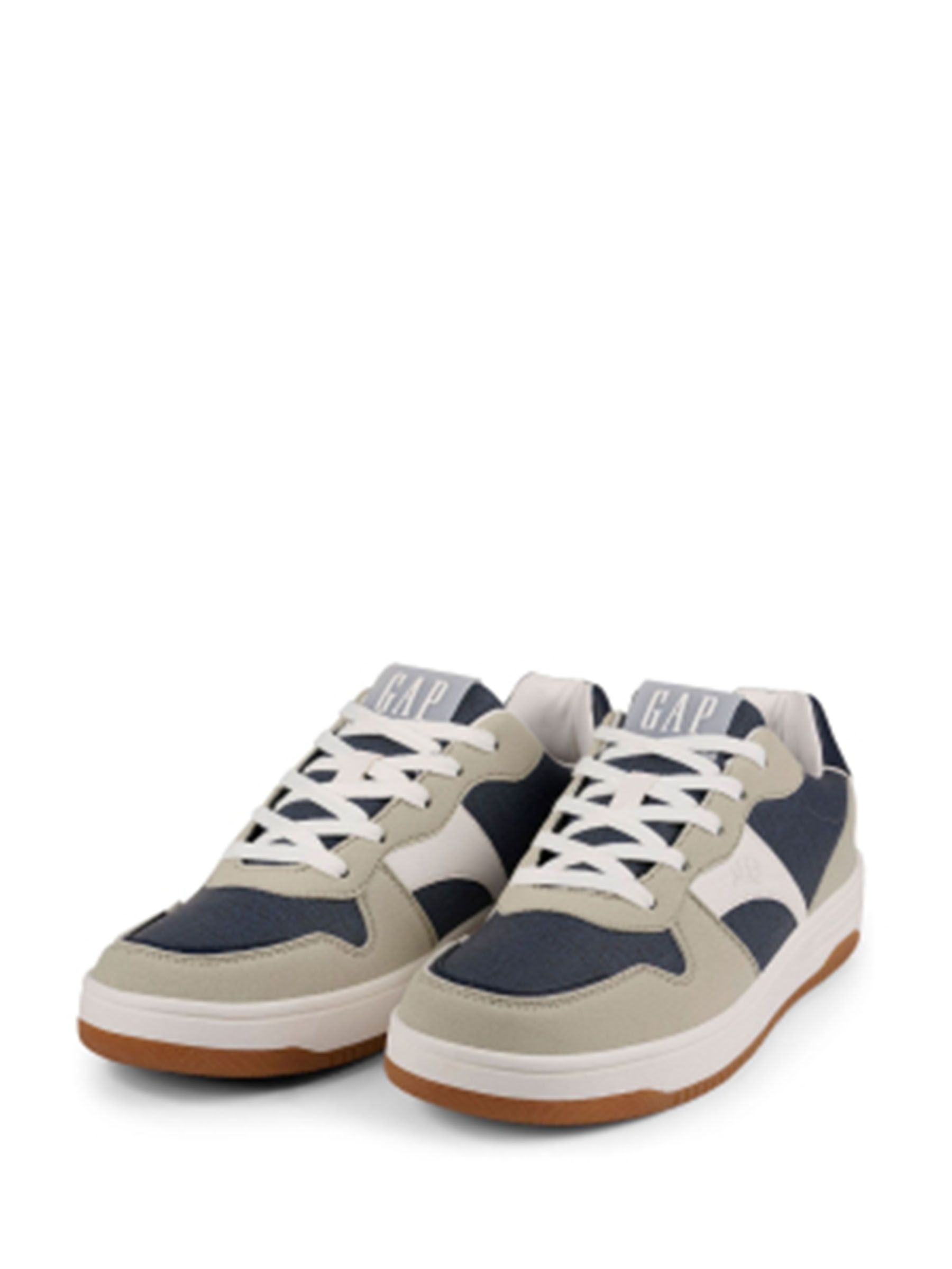 Grey Boston Low Top Trainers - Image 1 of 6