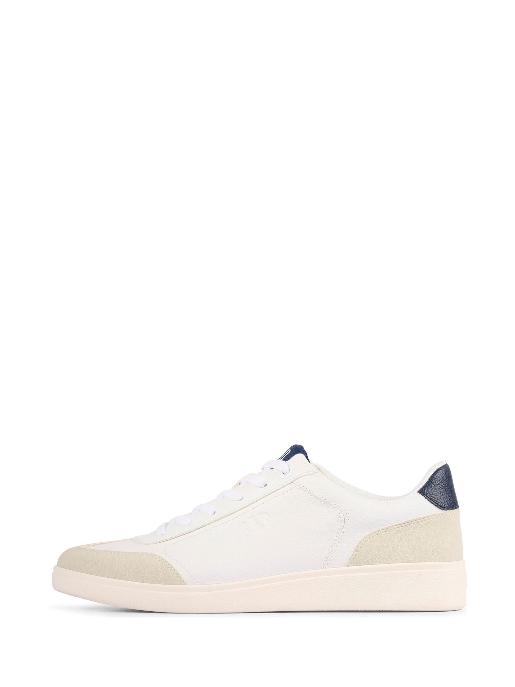 White Seattle Low Top Trainers - Image 2 of 5