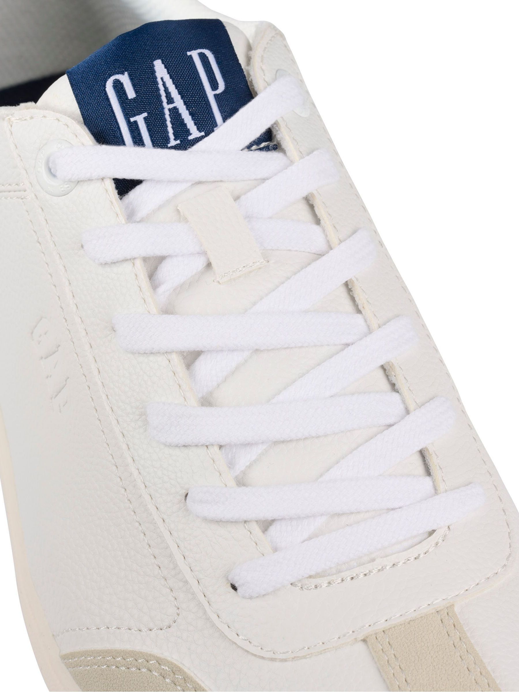 White Seattle Low Top Trainers - Image 5 of 5