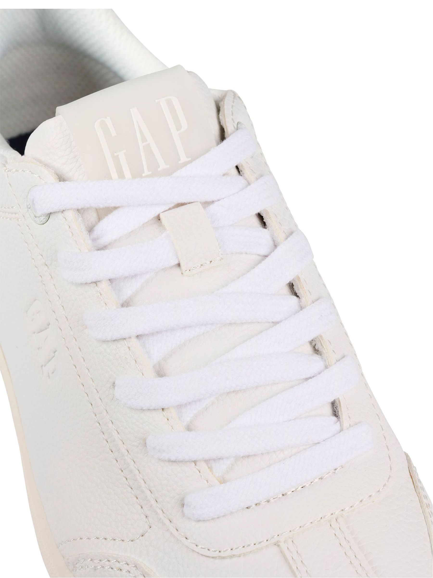 White Seattle Low Top Trainers - Image 3 of 5