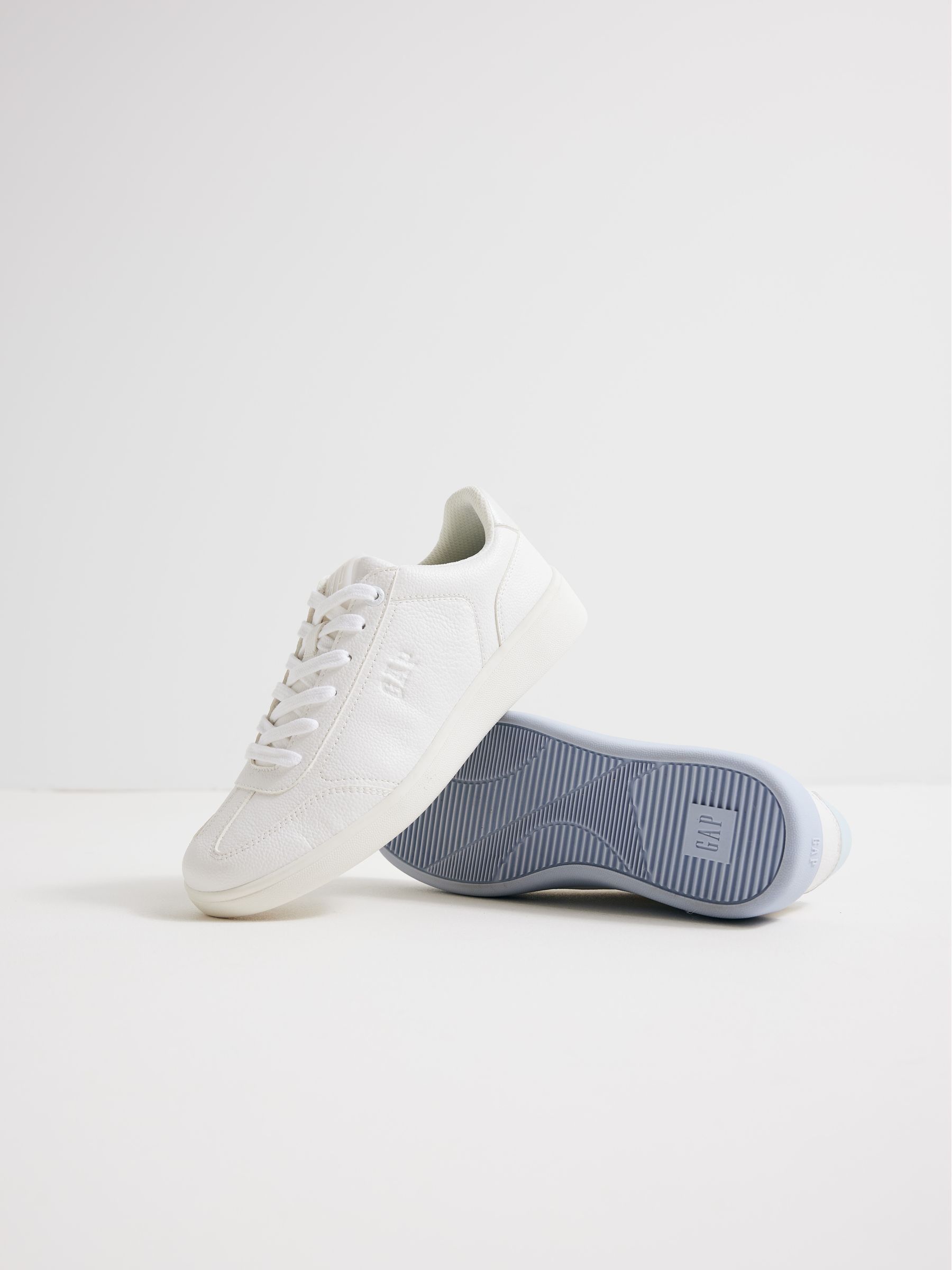 White Seattle Low Top Trainers - Image 5 of 5