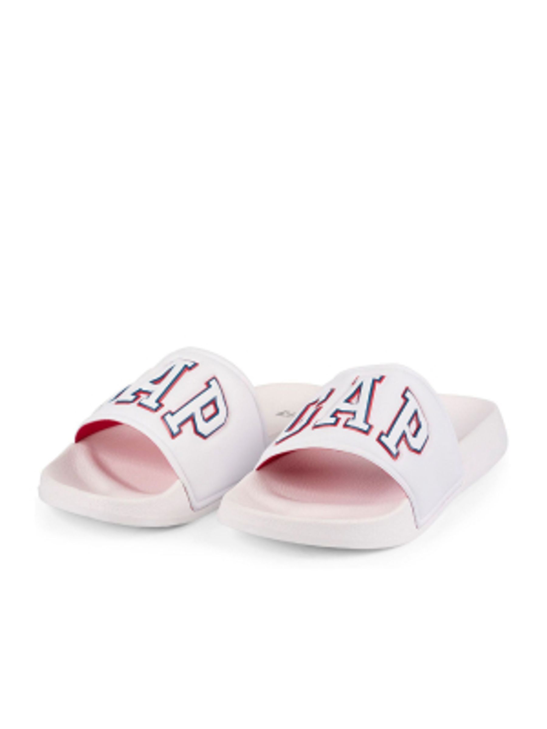 White Austin Logo Sliders - Image 1 of 5