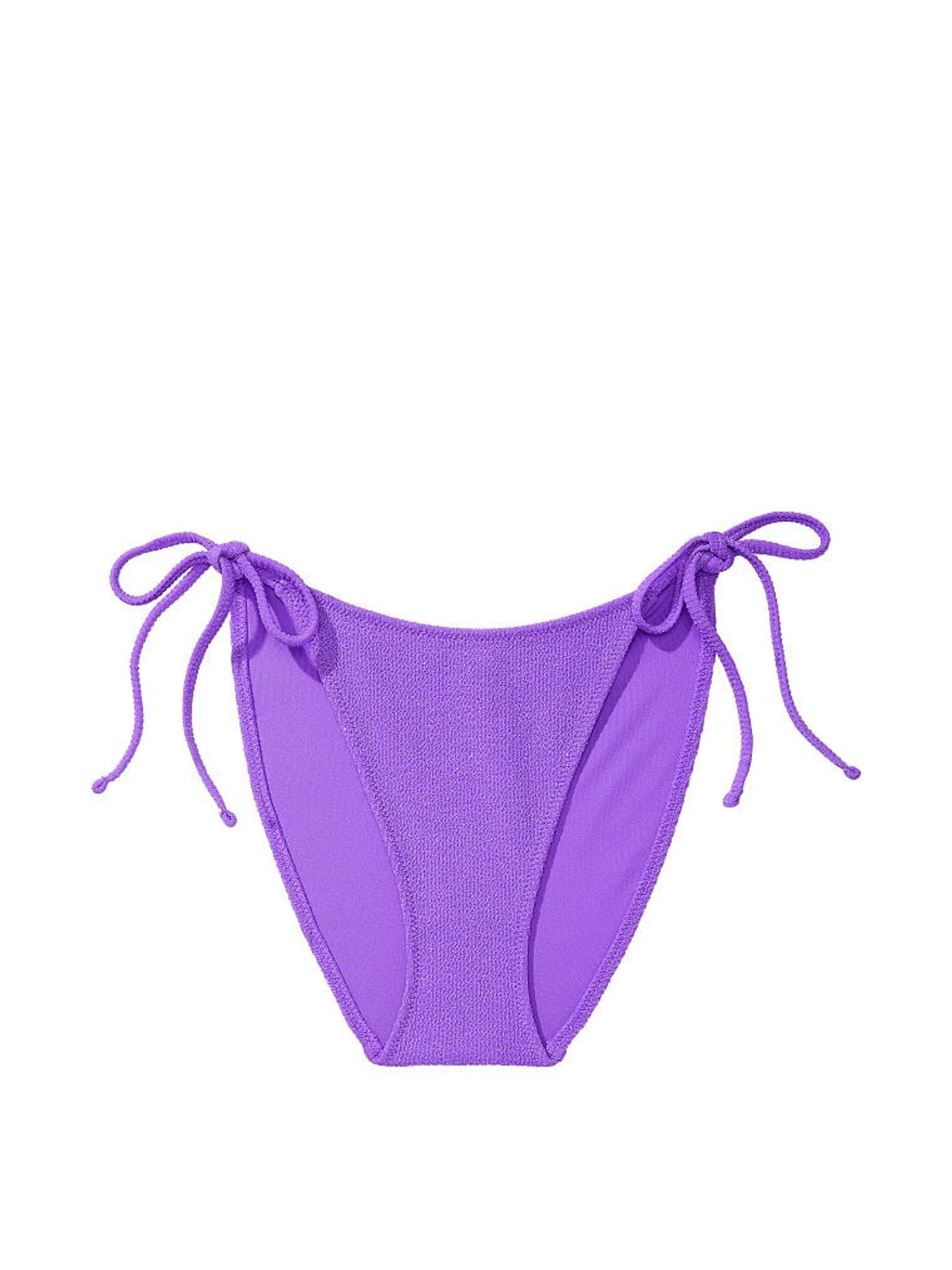 Luscious Lavender Purple Tie Side Bikini Bottom - Image 3 of 3