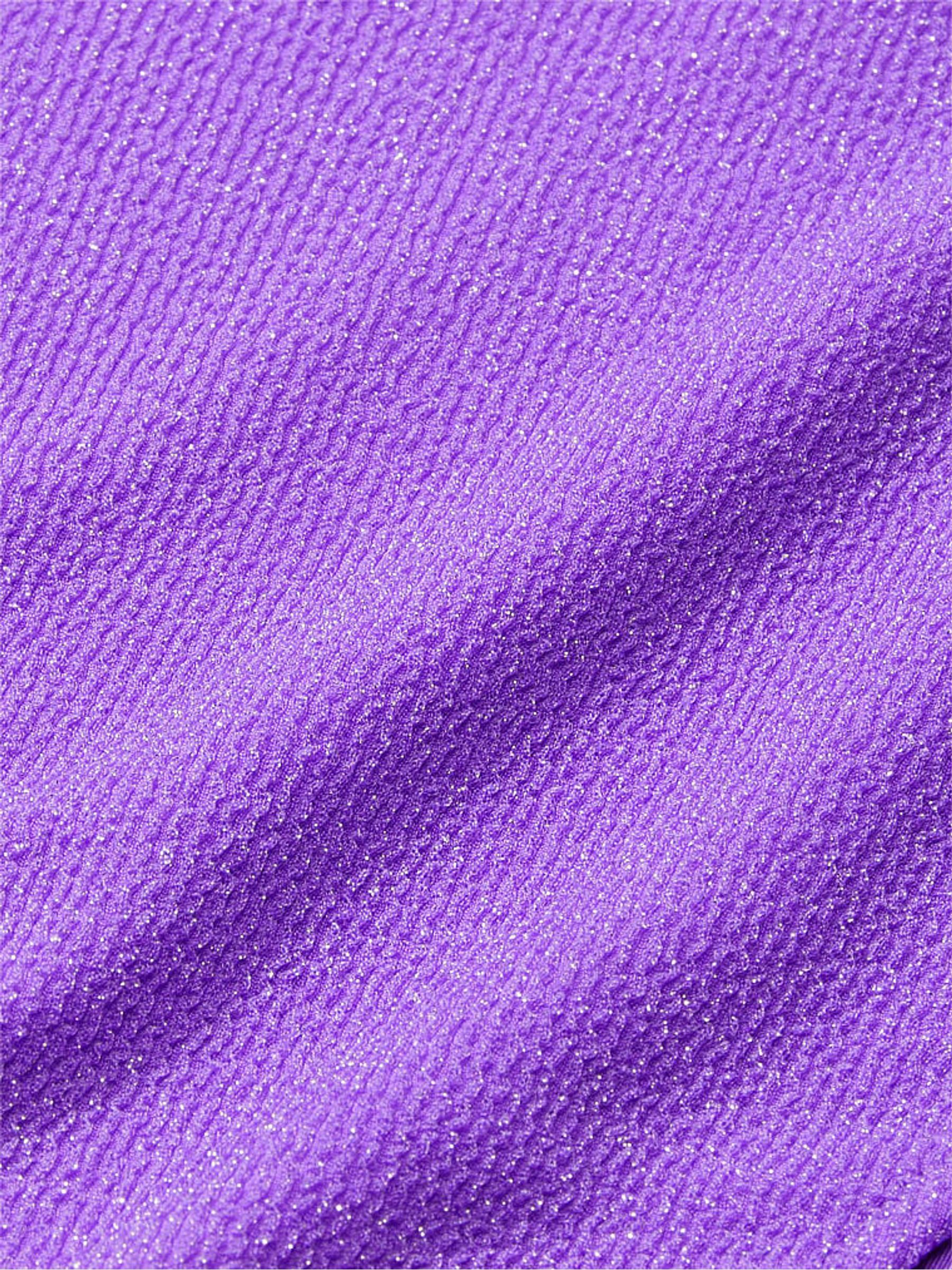 Luscious Lavender Purple High Waisted Bikini Bottom - Image 4 of 4