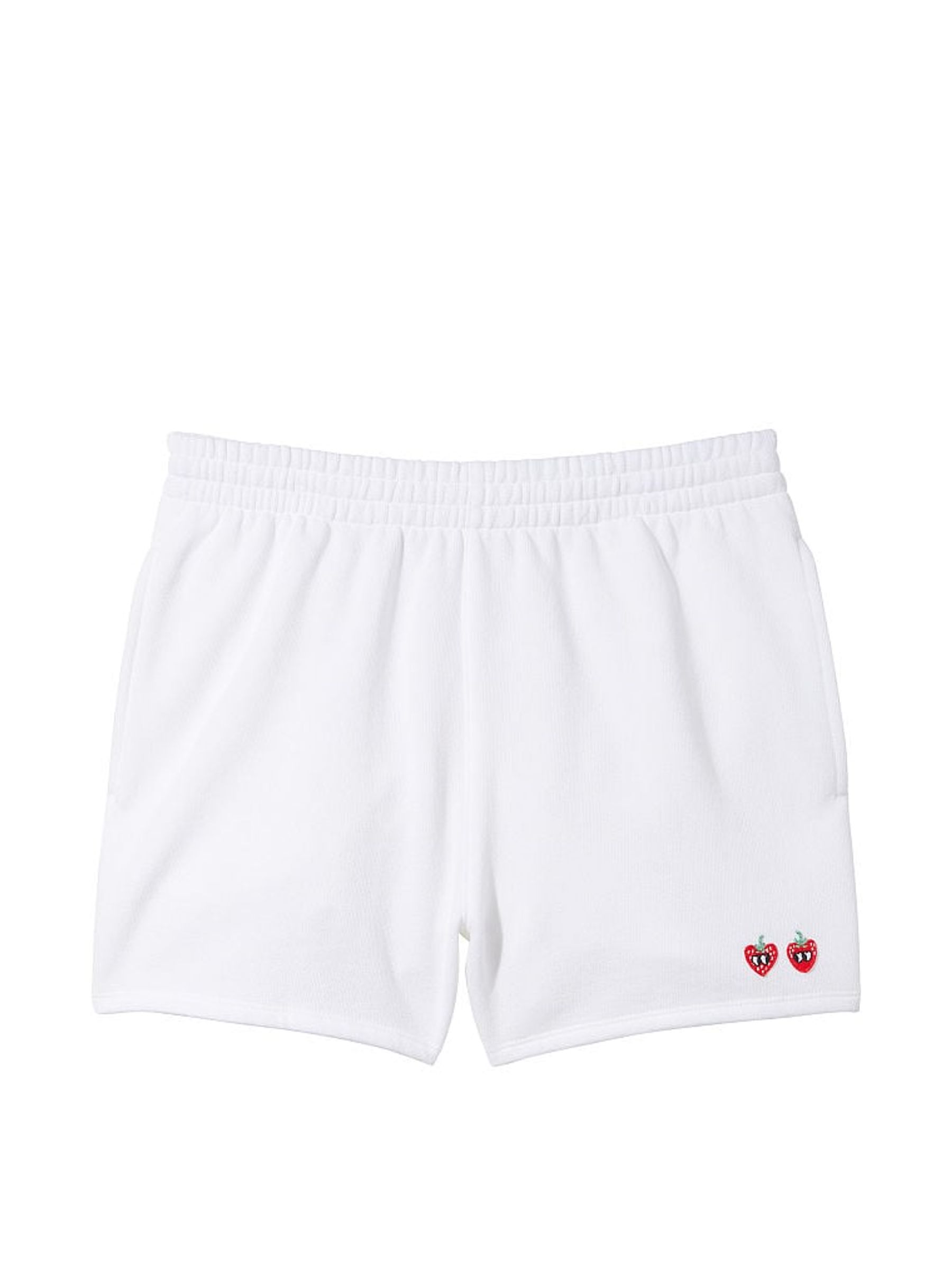Optic White Fleece Short - Image 3 of 4