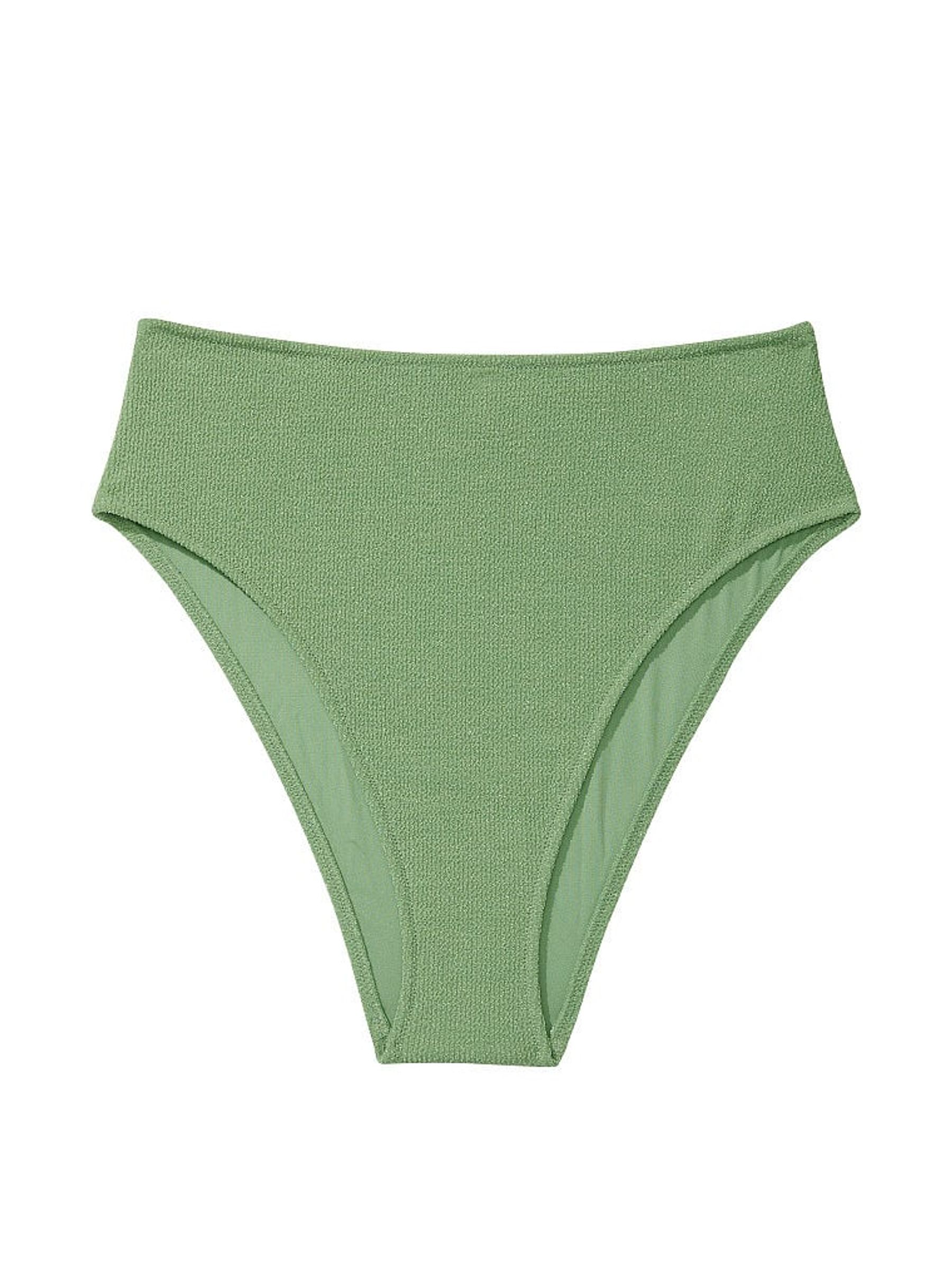 Wild Grass Green High Waisted Bikini Bottom - Image 3 of 3
