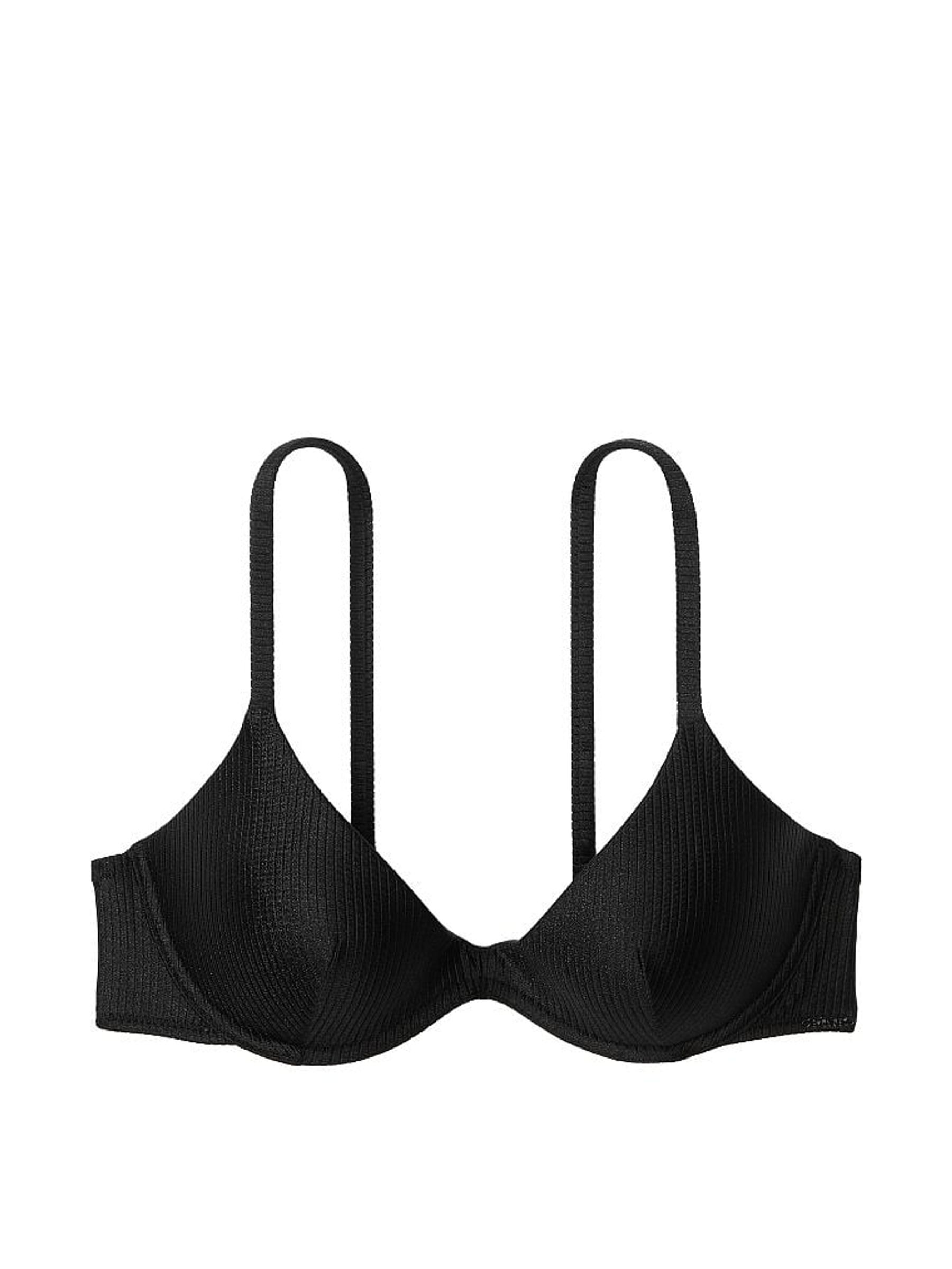 Pure Black Padded Bikini Top - Image 3 of 3