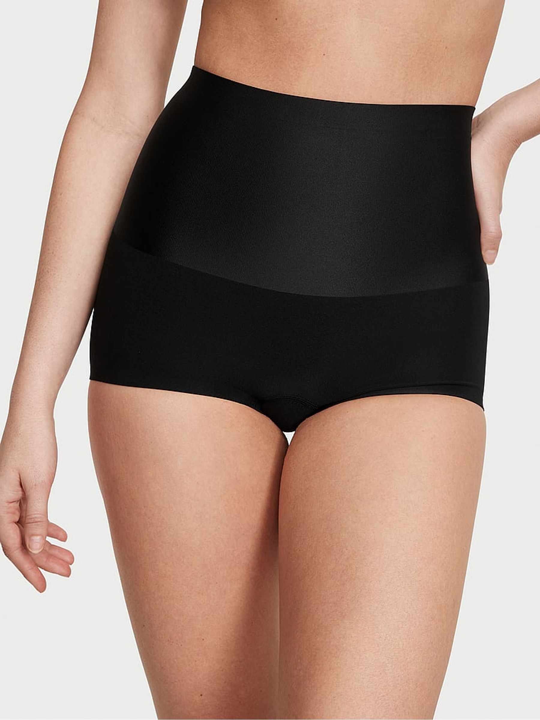 Black Smooth Short Shaping Knickers - Image 1 of 4