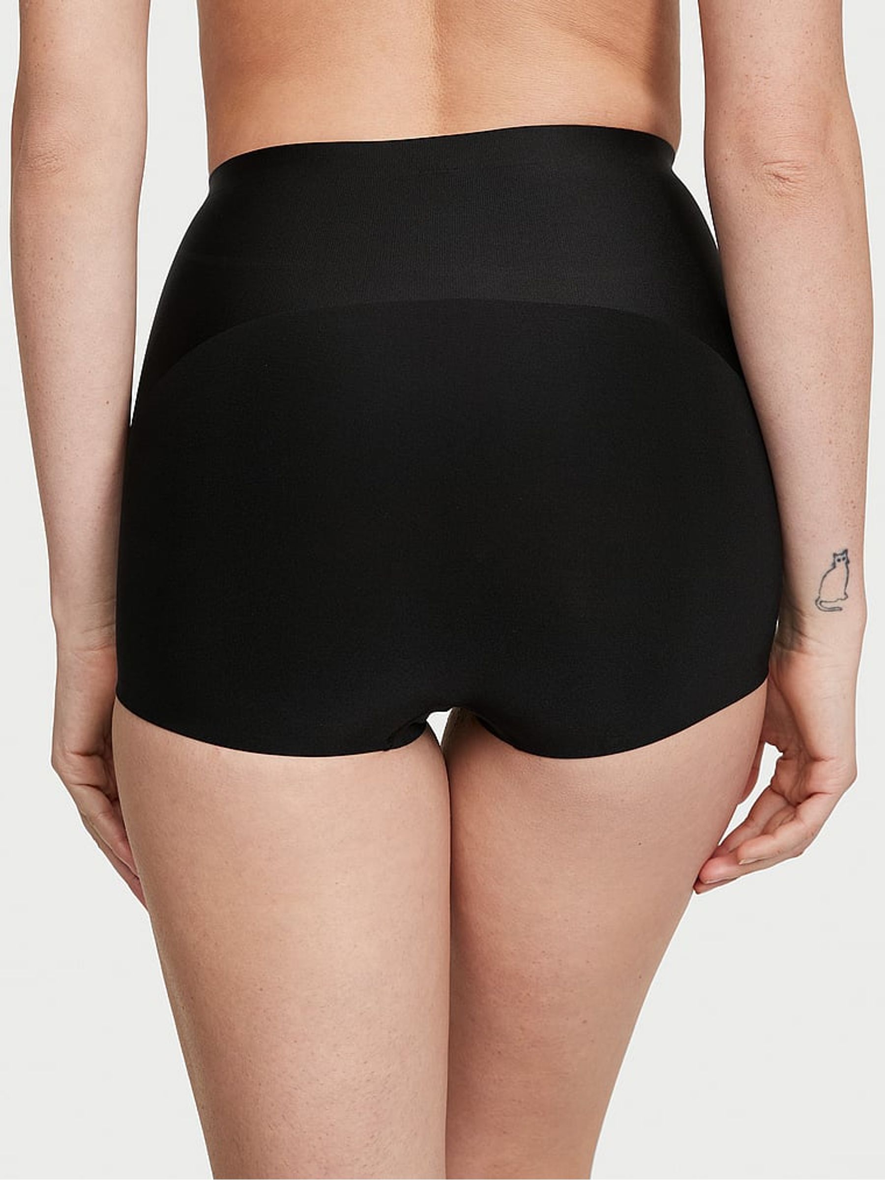 Black Smooth Short Shaping Knickers - Image 2 of 4