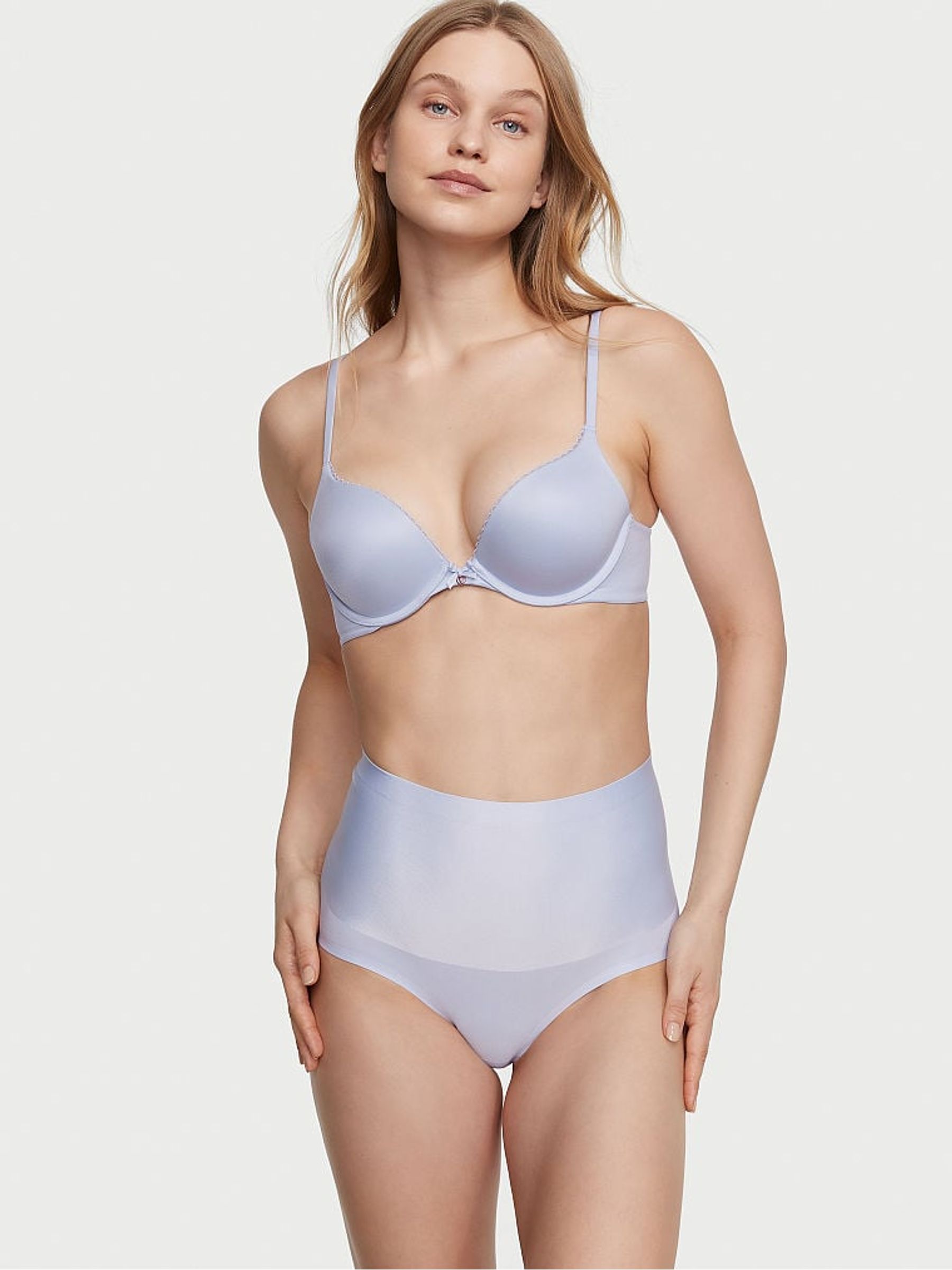 Blue Crescent Smooth Brief Shaping Knickers - Image 3 of 4