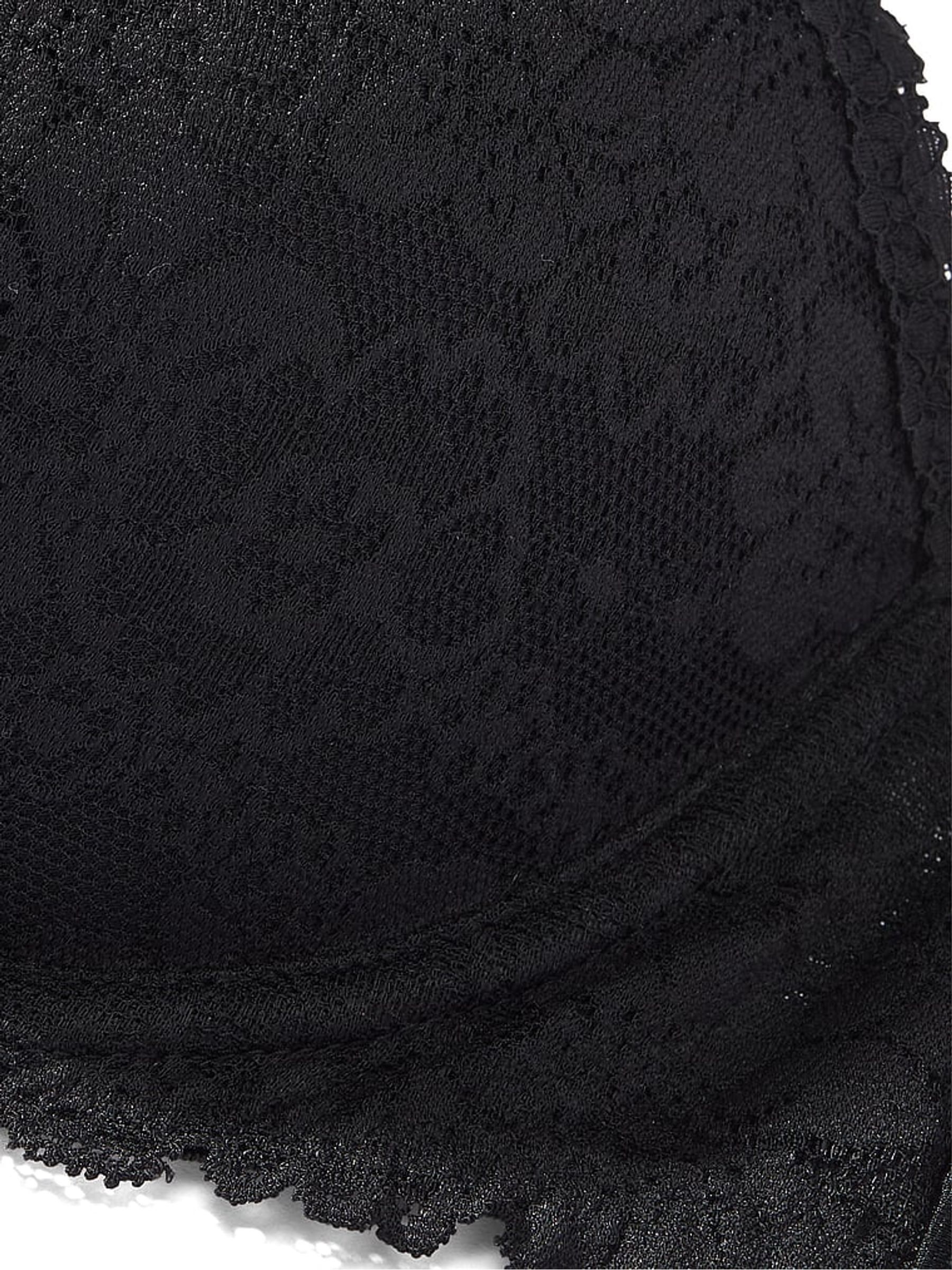 Pure Black Balcony Lace Bra - Image 4 of 4
