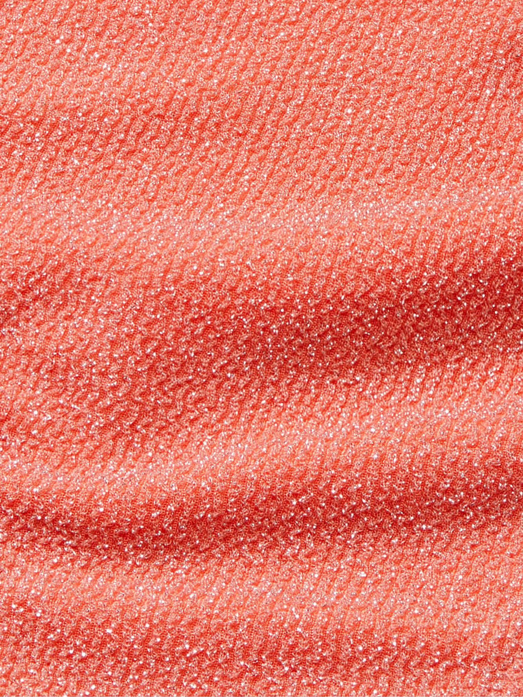 Deep Coral Orange Brazilian Bikini Bottom - Image 4 of 4