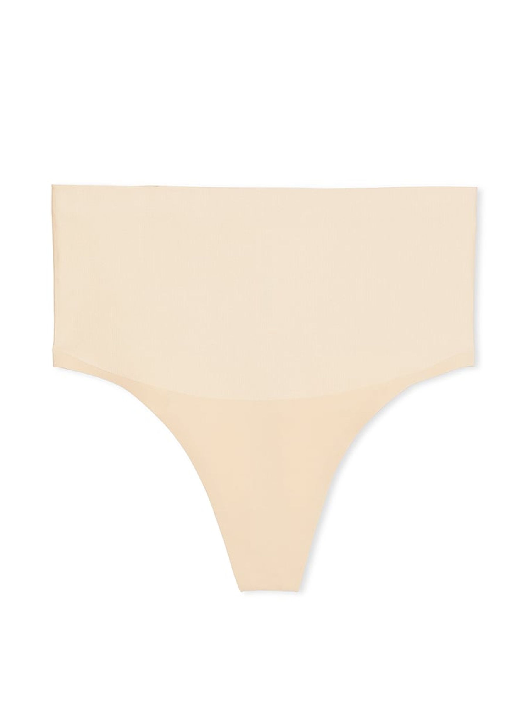 Marzipan Nude Smooth Thong Smoothing Shimmer Shaping Knickers - Image 4 of 5