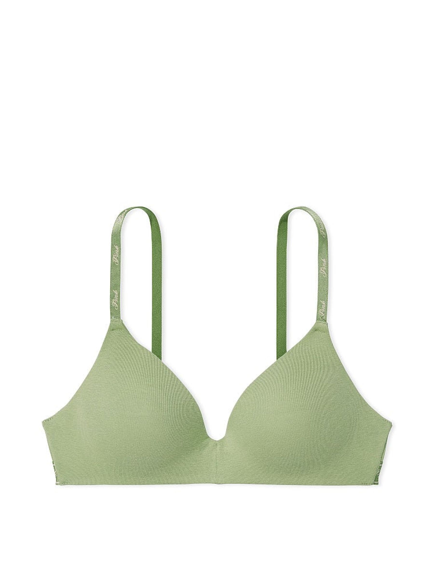 Green Wild Grass Non Wired Lightly Lined Bra - Image 3 of 3