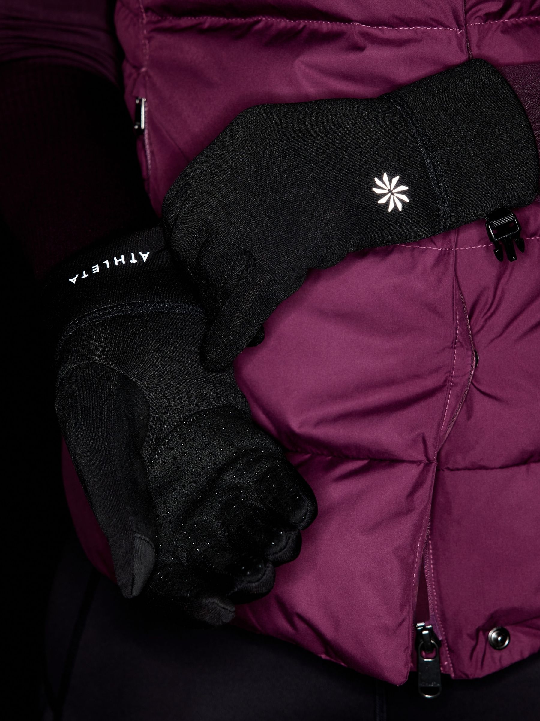 Athleta Black Softshell Gloves - Image 6 of 8