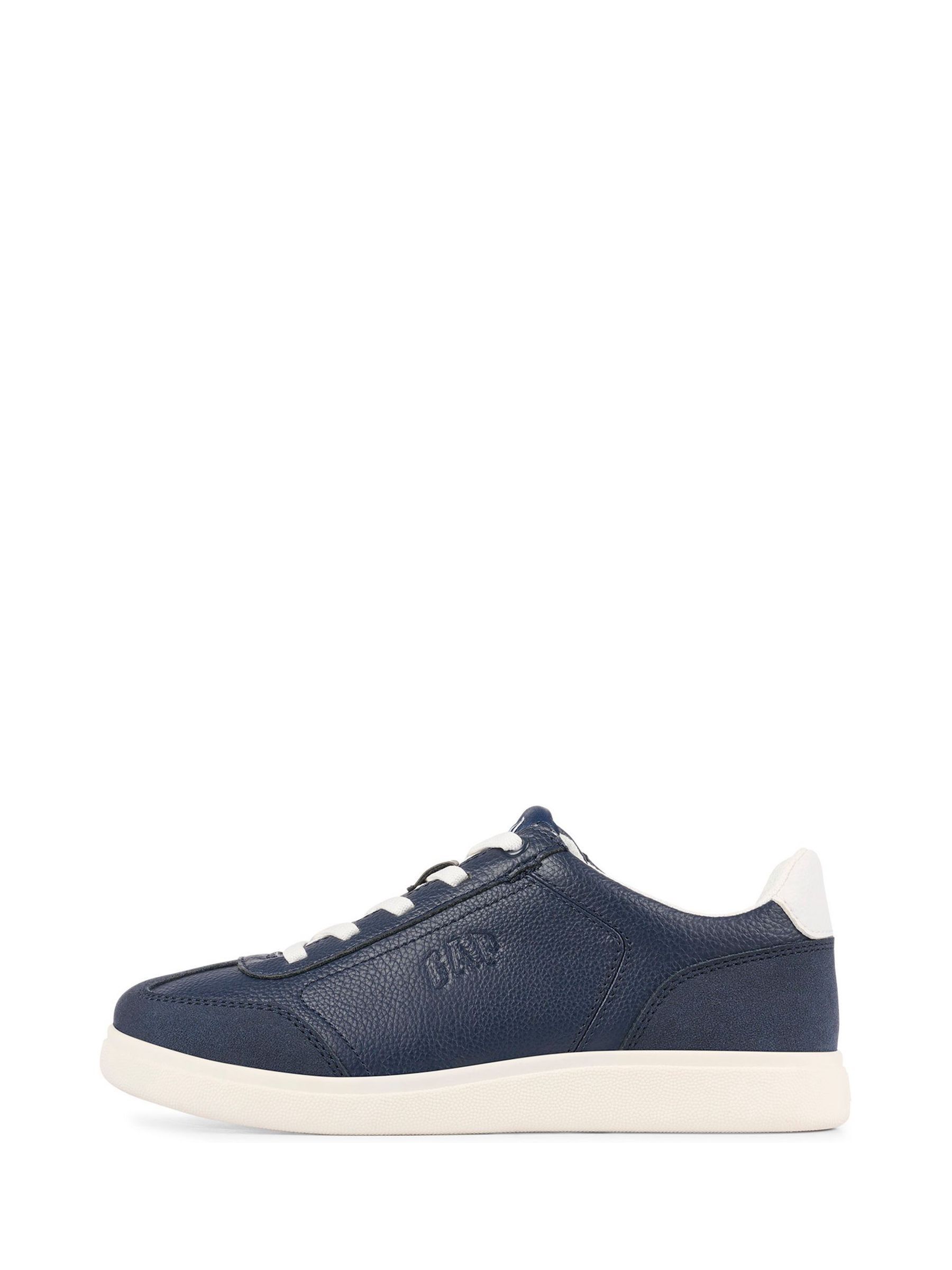Navy Blue Seattle Low Top Trainers -  Kids - Image 2 of 5