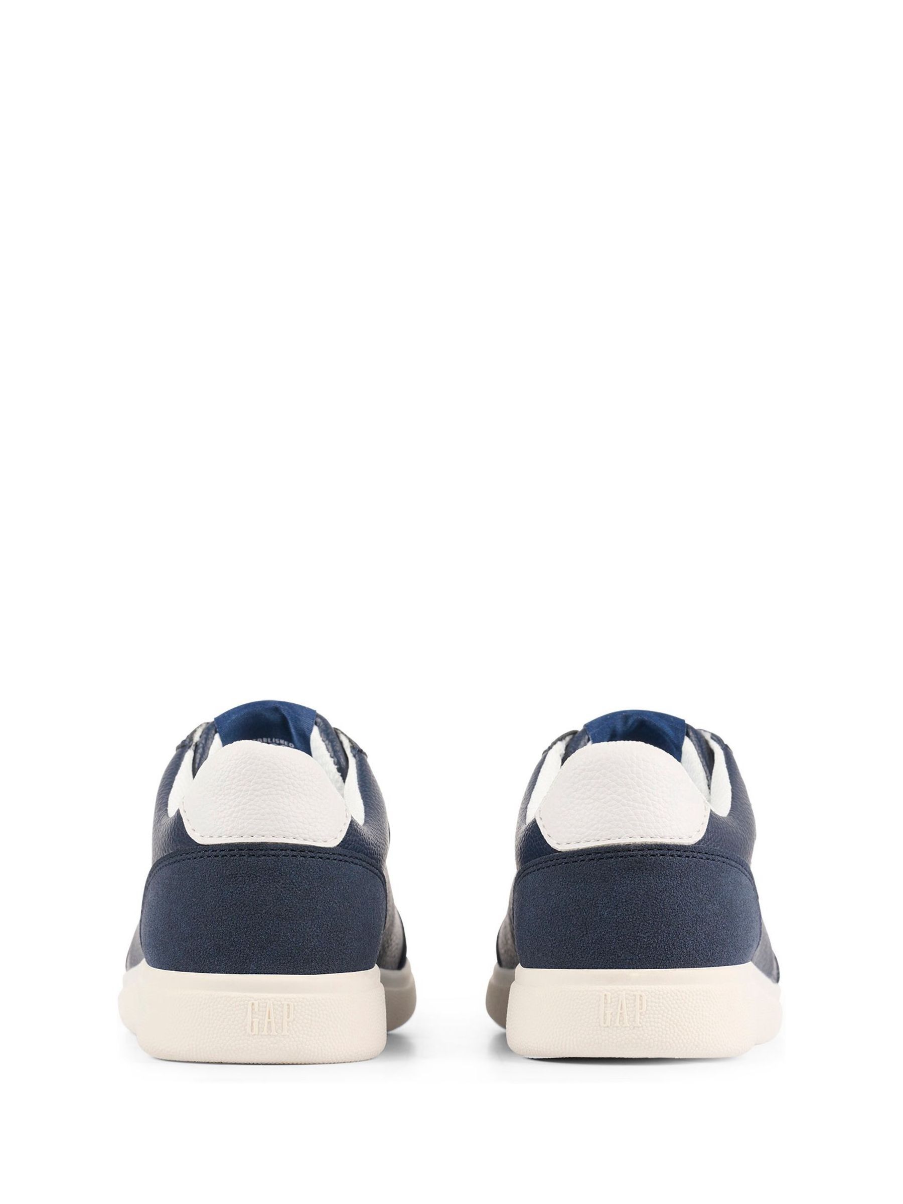 Navy Blue Seattle Low Top Trainers -  Kids - Image 3 of 5