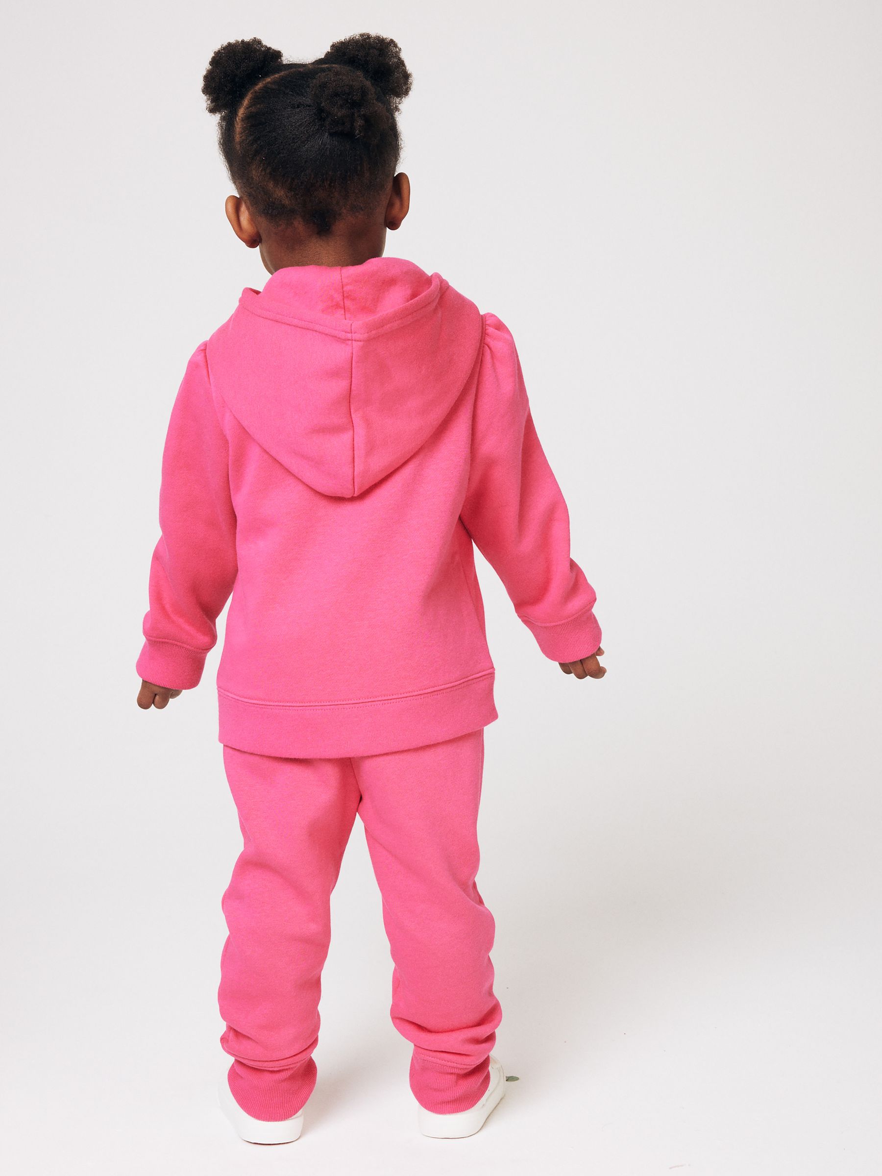 Pink Puff Sleeve Hoodie (Newborn-5yrs) - Image 2 of 7