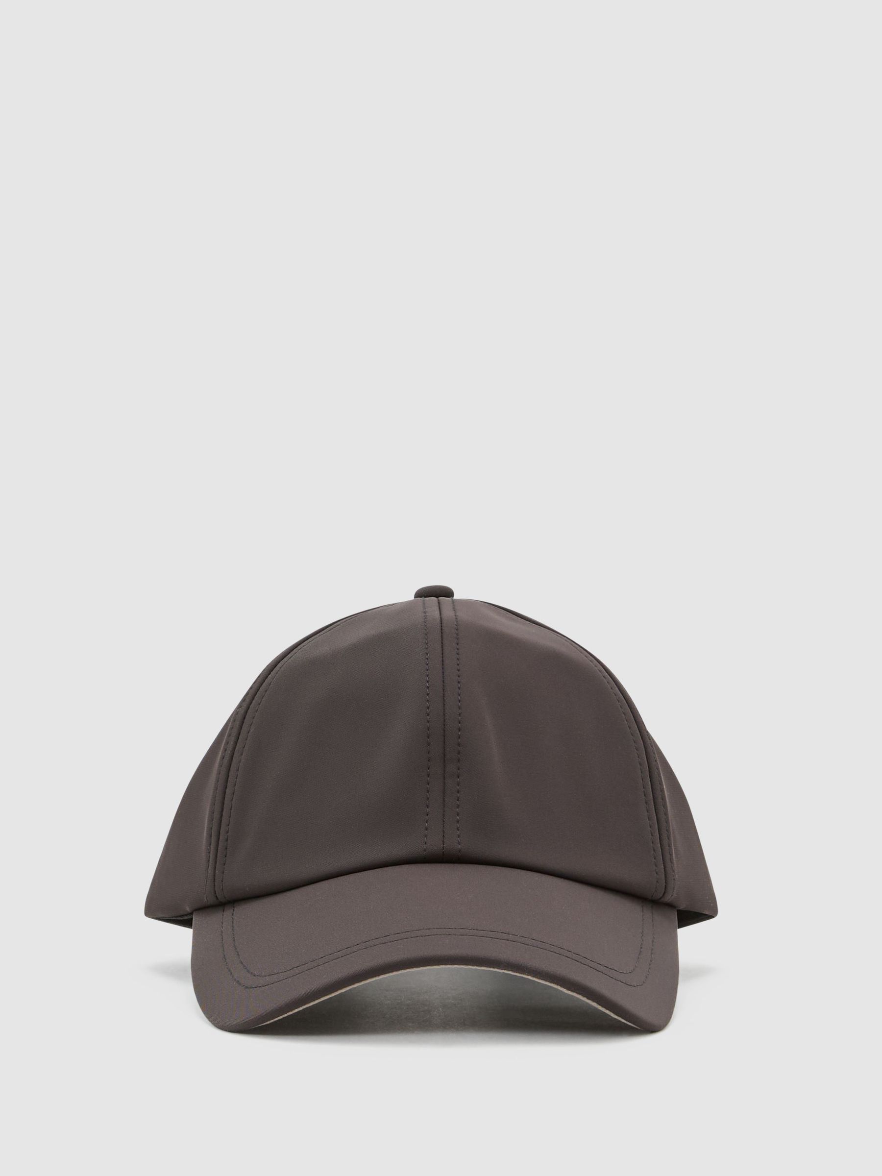 Technical Logo-Embroidered Baseball Cap in Chocolate Brown - Image 2 of 5