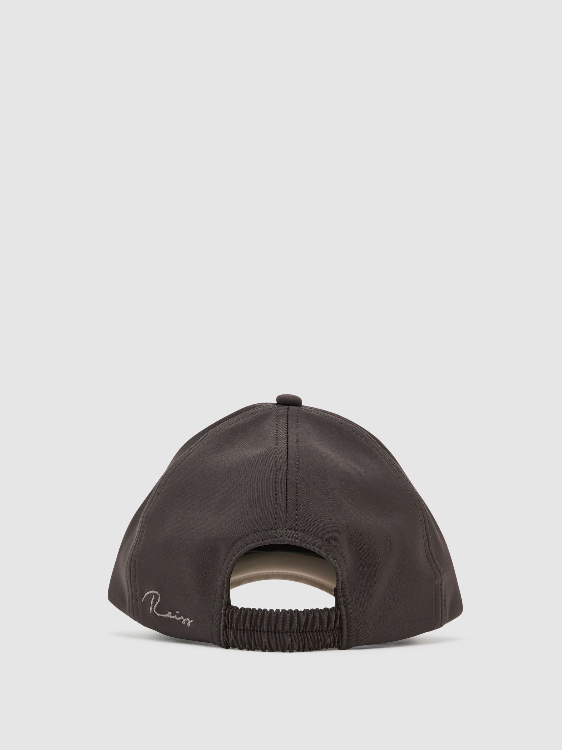Technical Logo-Embroidered Baseball Cap in Chocolate Brown - Image 4 of 5