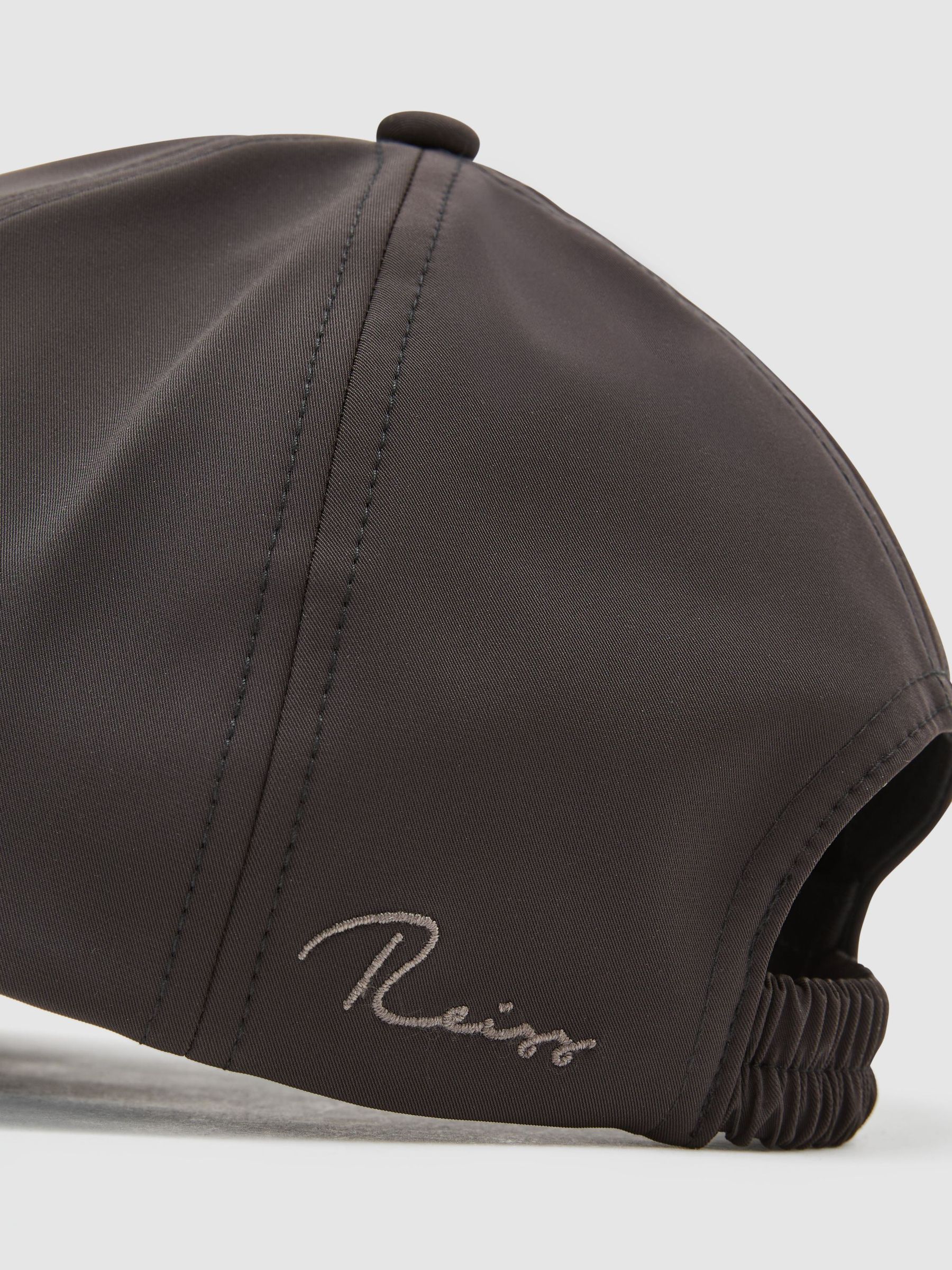 Technical Logo-Embroidered Baseball Cap in Chocolate Brown - Image 5 of 5